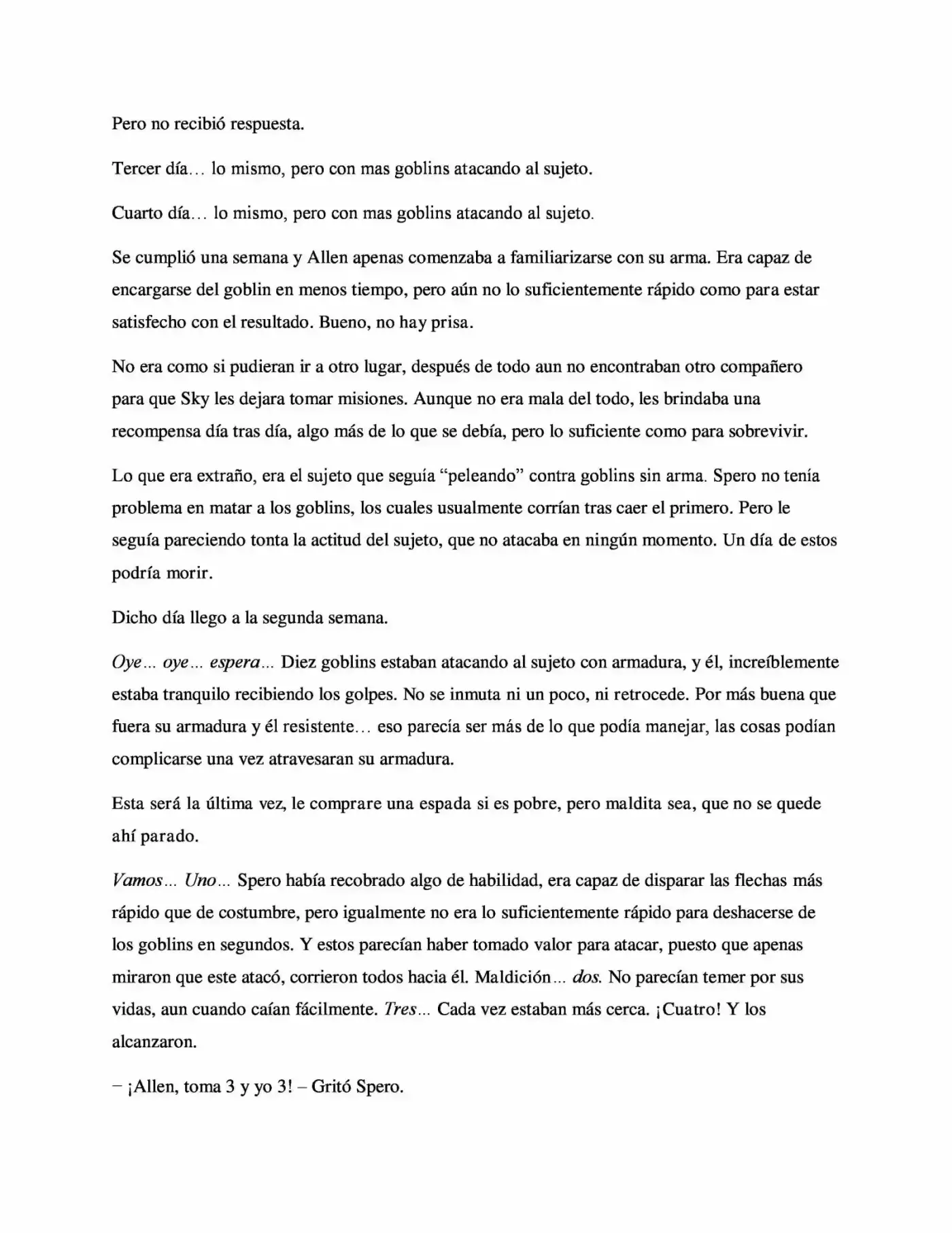 La Profecía Del Héroe (Novela) - Capítulo 23 - Página 22 - LectorTMOo