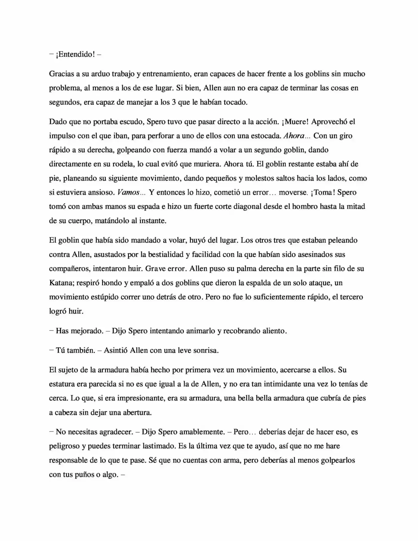 La Profecía Del Héroe (Novela) - Capítulo 23 - Página 23 - LectorTMOo
