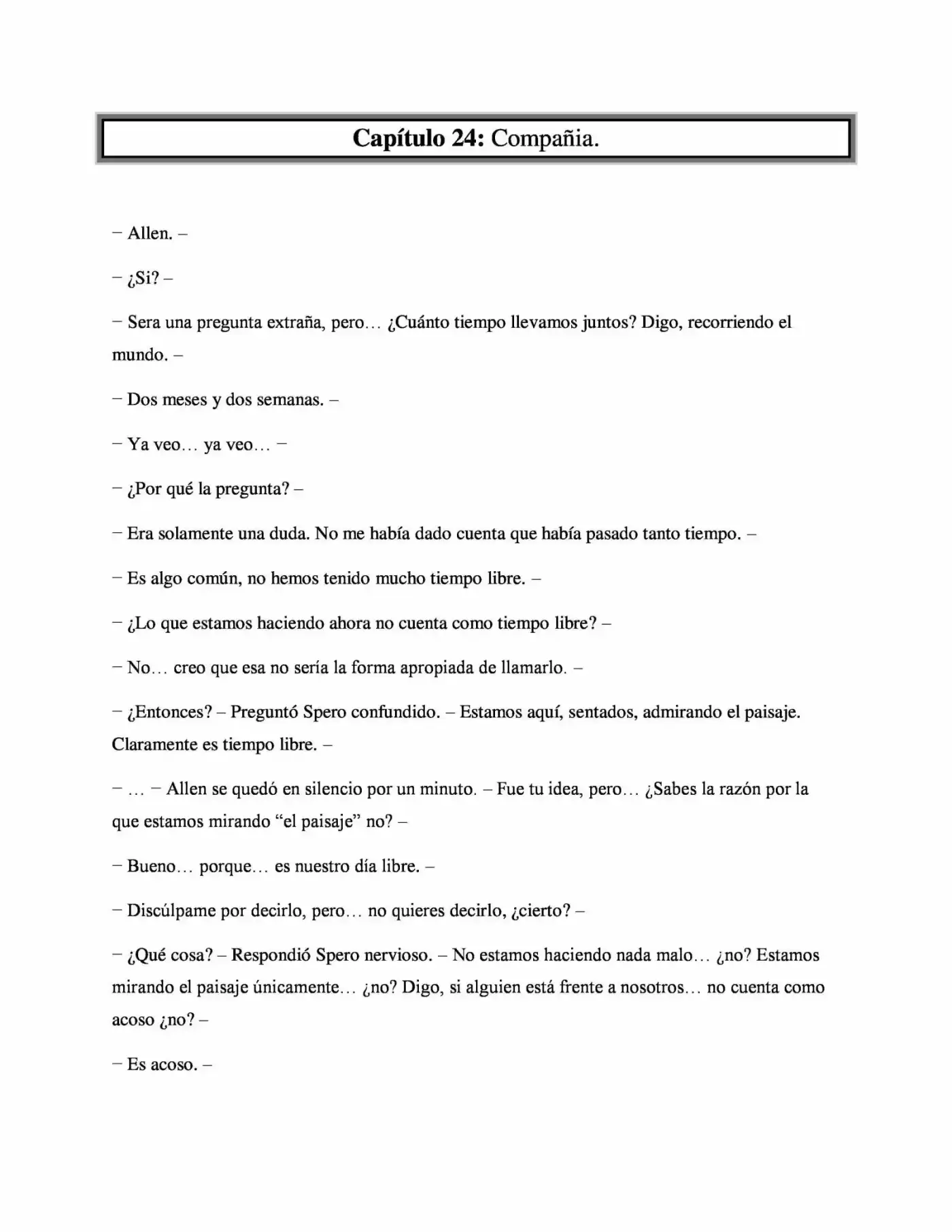 La Profecía Del Héroe (Novela) - Capítulo 24 - Página 1 - LectorTMOo
