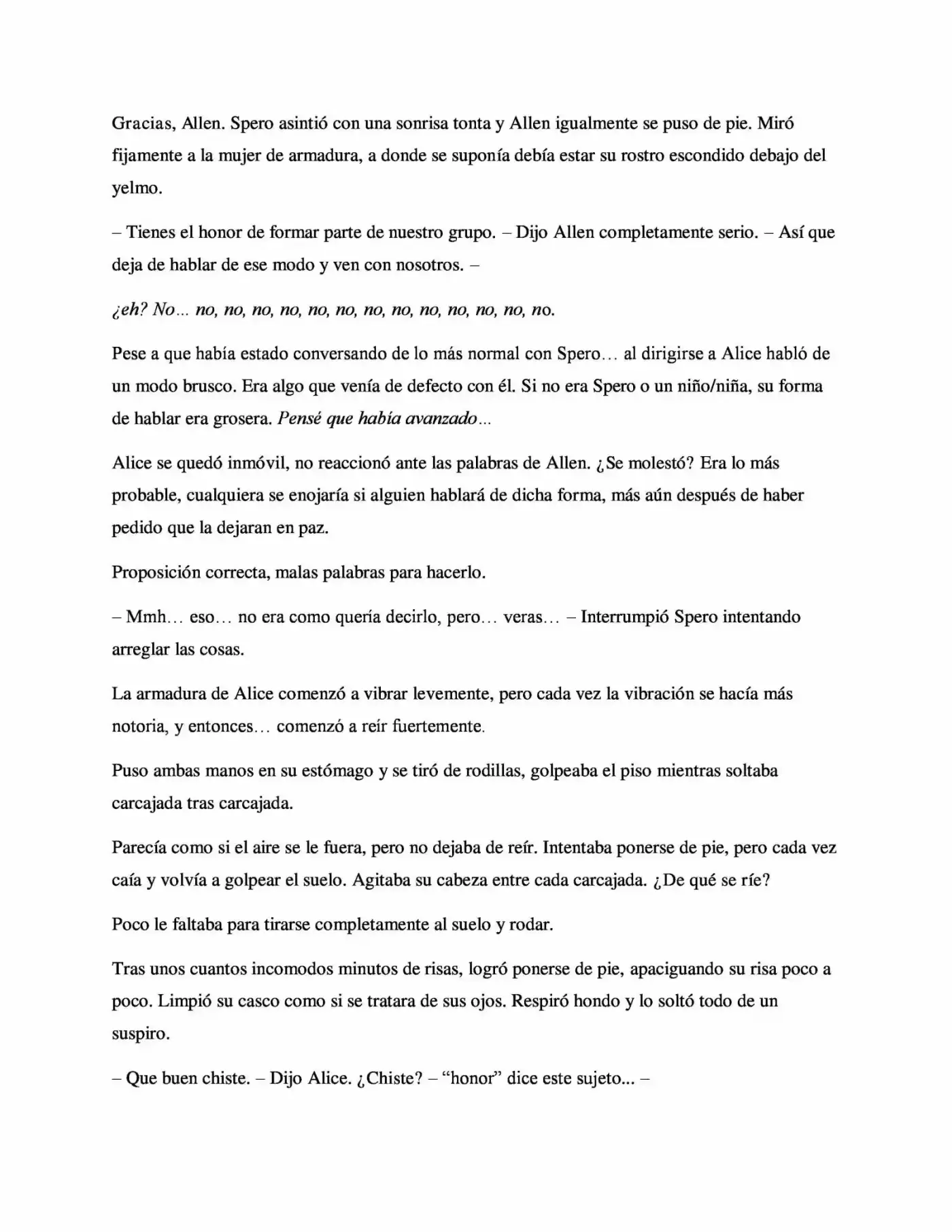 La Profecía Del Héroe (Novela) - Capítulo 24 - Página 6 - LectorTMOo