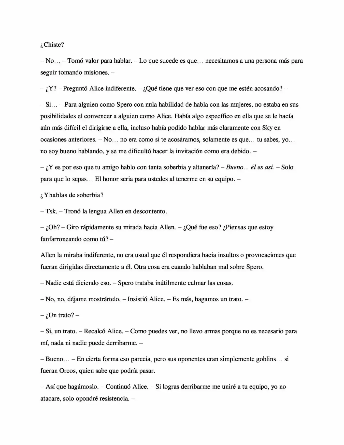 La Profecía Del Héroe (Novela) - Capítulo 24 - Página 7 - LectorTMOo