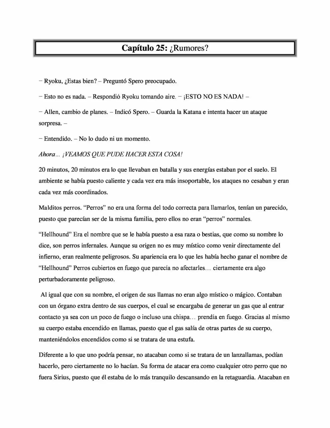 La Profecía Del Héroe (Novela) - Capítulo 25 - Página 1 - LectorTMOo