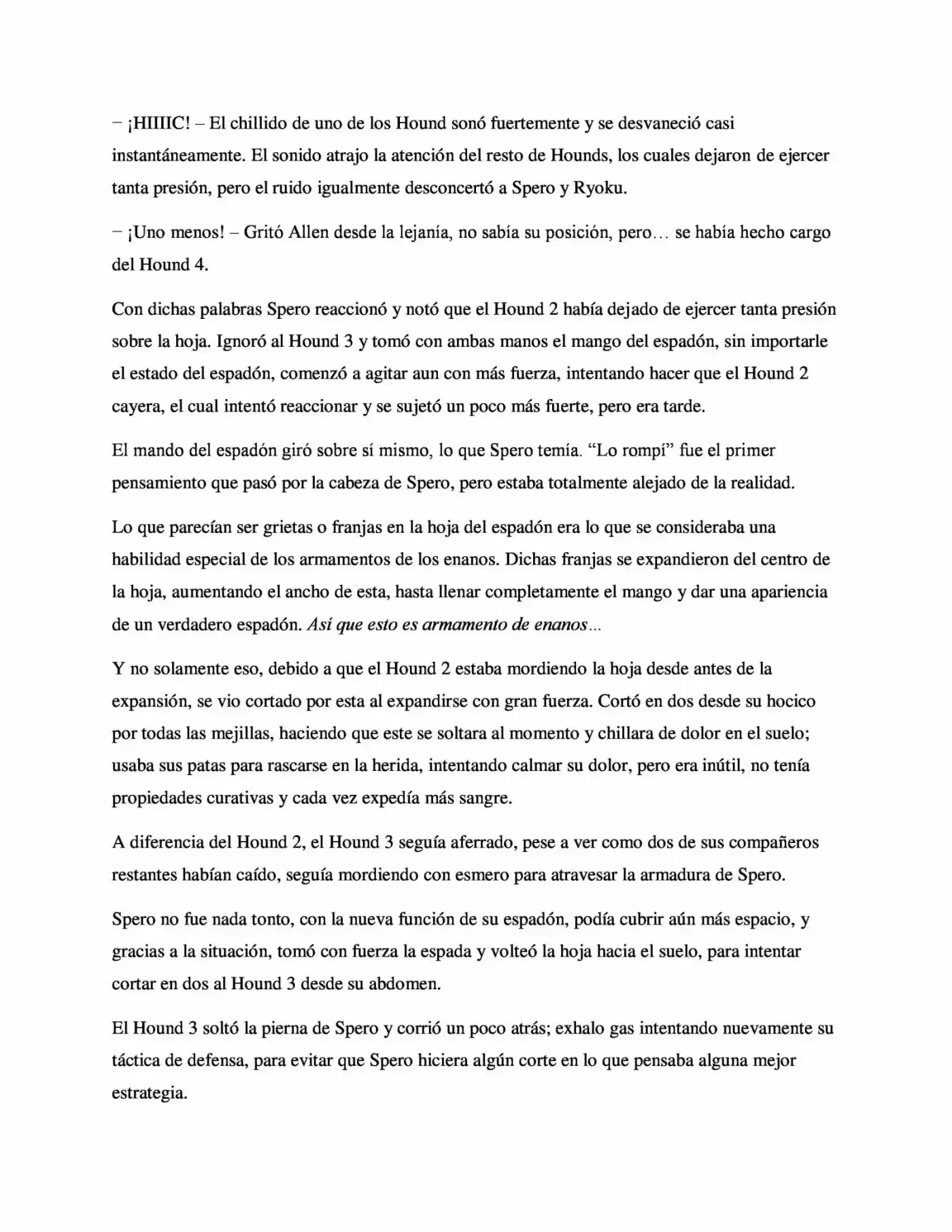 La Profecía Del Héroe (Novela) - Capítulo 25 - Página 5 - LectorTMOo