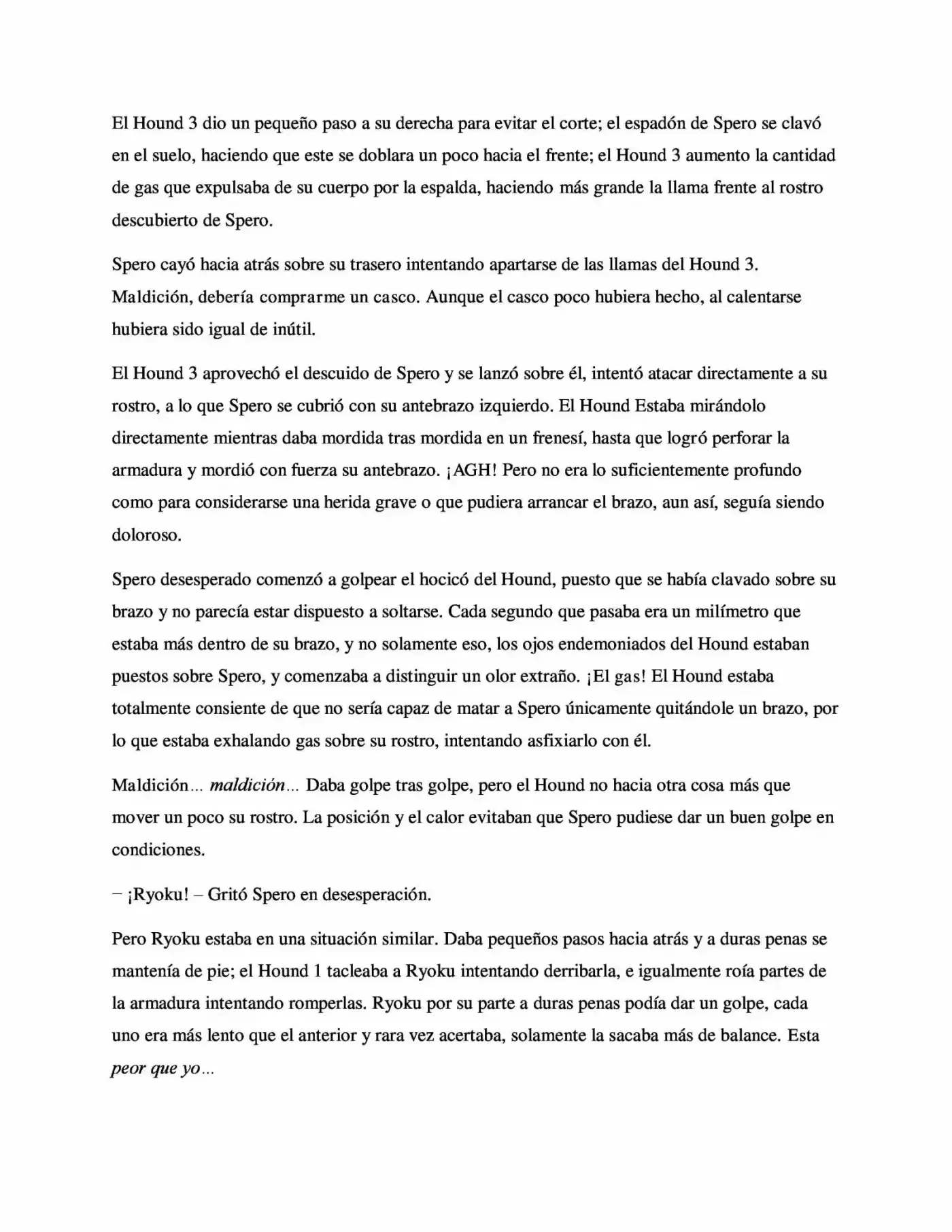 La Profecía Del Héroe (Novela) - Capítulo 25 - Página 7 - LectorTMOo