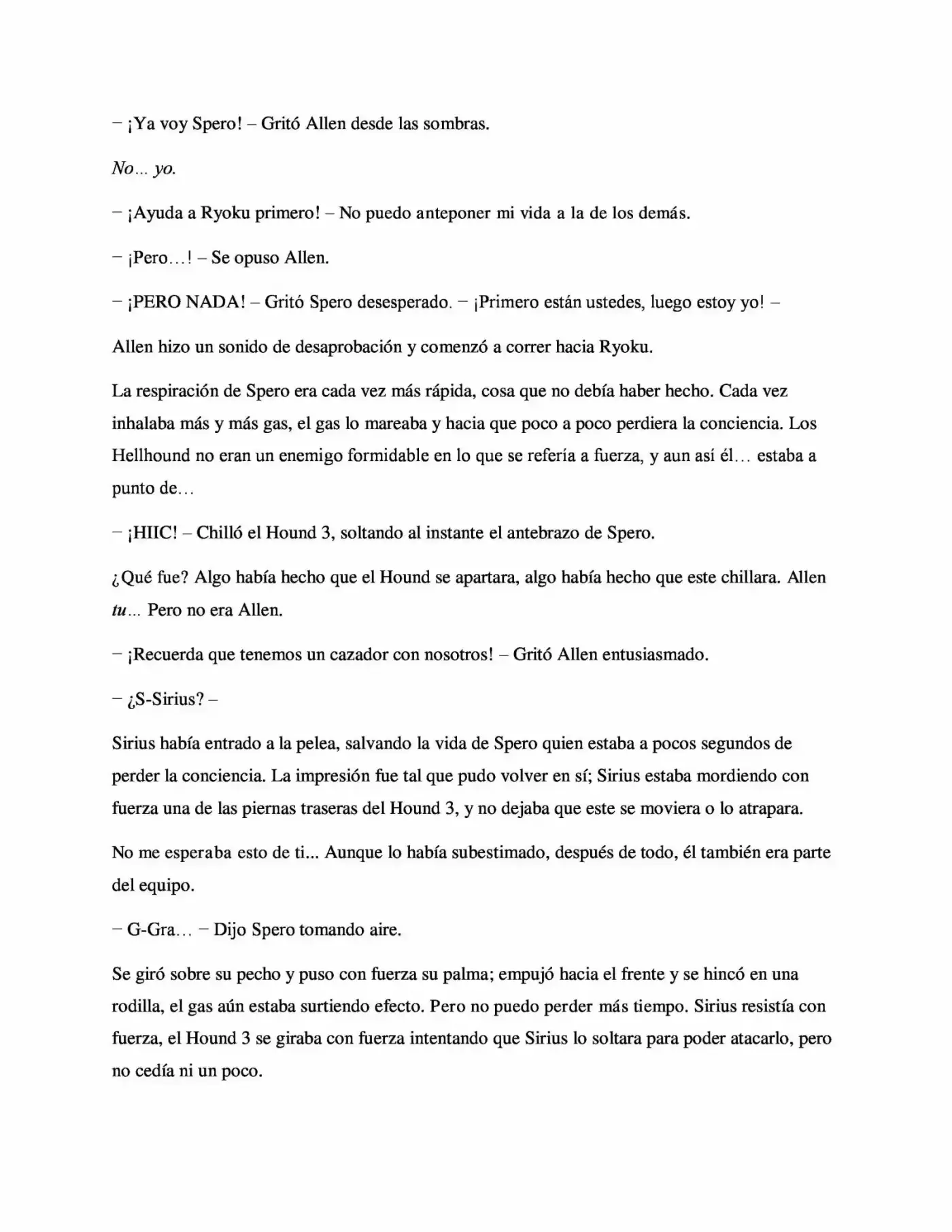La Profecía Del Héroe (Novela) - Capítulo 25 - Página 8 - LectorTMOo