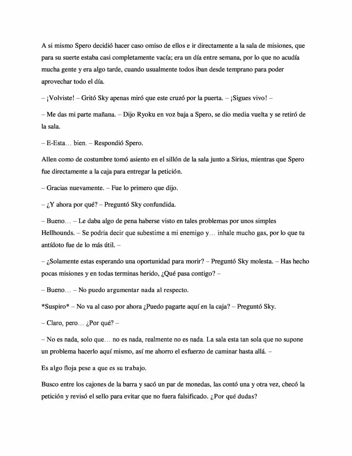 La Profecía Del Héroe (Novela) - Capítulo 25 - Página 14 - LectorTMOo