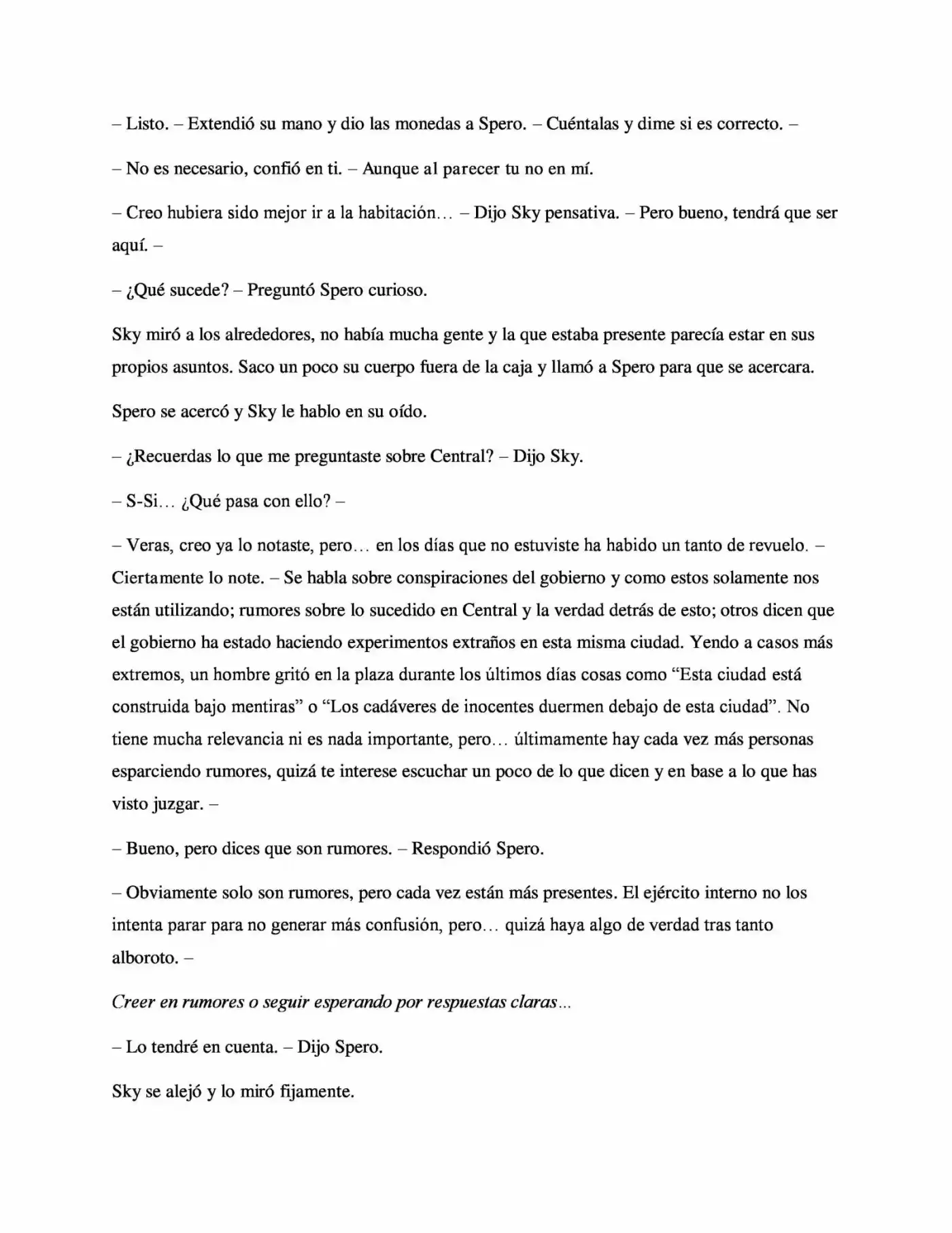 La Profecía Del Héroe (Novela) - Capítulo 25 - Página 15 - LectorTMOo