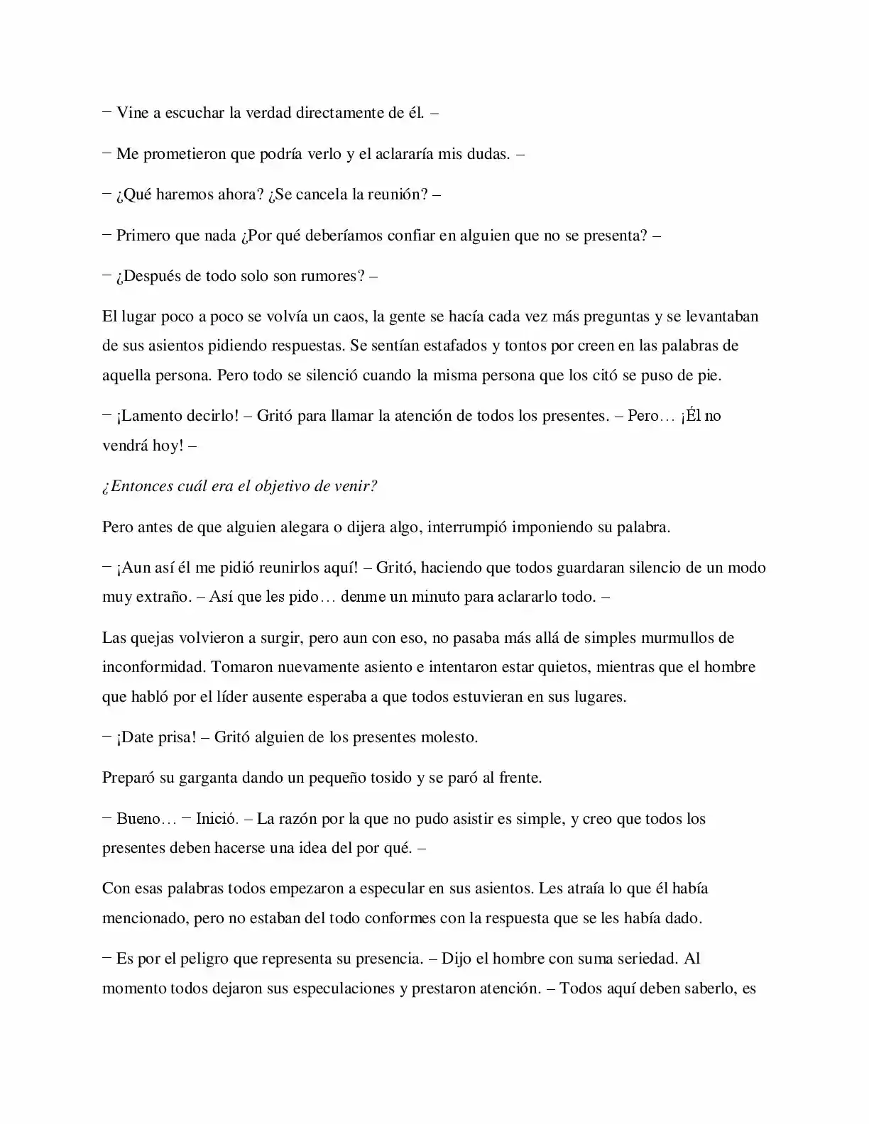 La Profecía Del Héroe (Novela) - Capítulo 26 - Página 6 - LectorTMOo