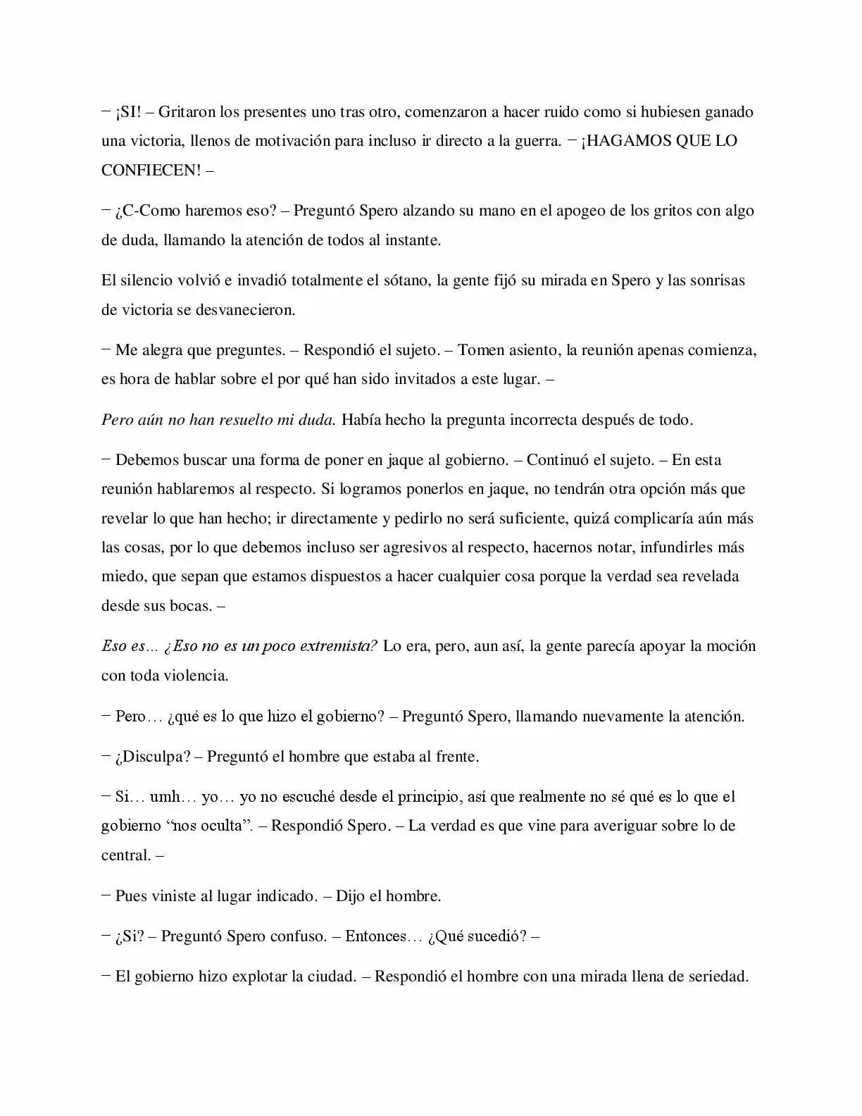 La Profecía Del Héroe (Novela) - Capítulo 26 - Página 9 - LectorTMOo