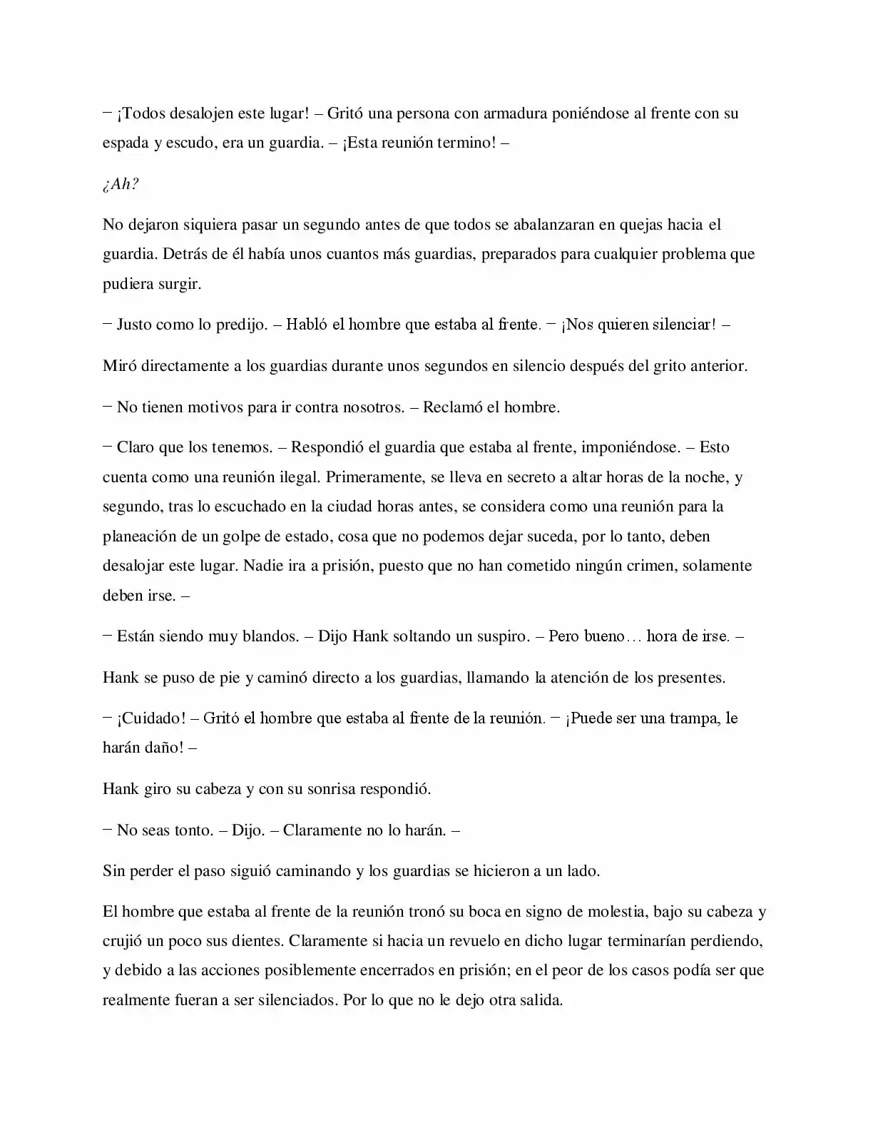 La Profecía Del Héroe (Novela) - Capítulo 26 - Página 14 - LectorTMOo