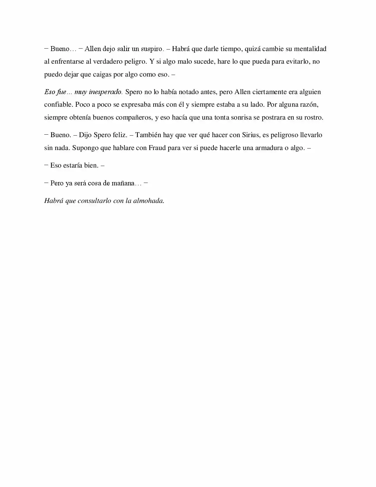 La Profecía Del Héroe (Novela) - Capítulo 26 - Página 18 - LectorTMOo