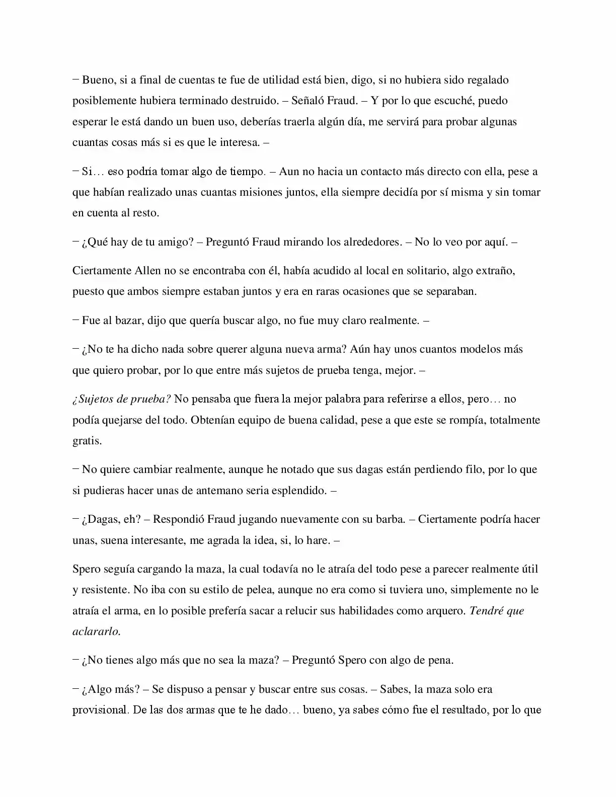 La Profecía Del Héroe (Novela) - Capítulo 27 - Página 3 - LectorTMOo