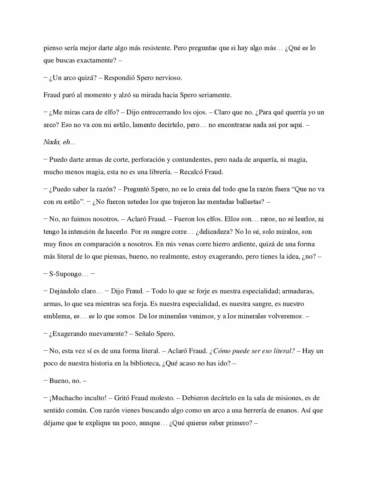 La Profecía Del Héroe (Novela) - Capítulo 27 - Página 4 - LectorTMOo