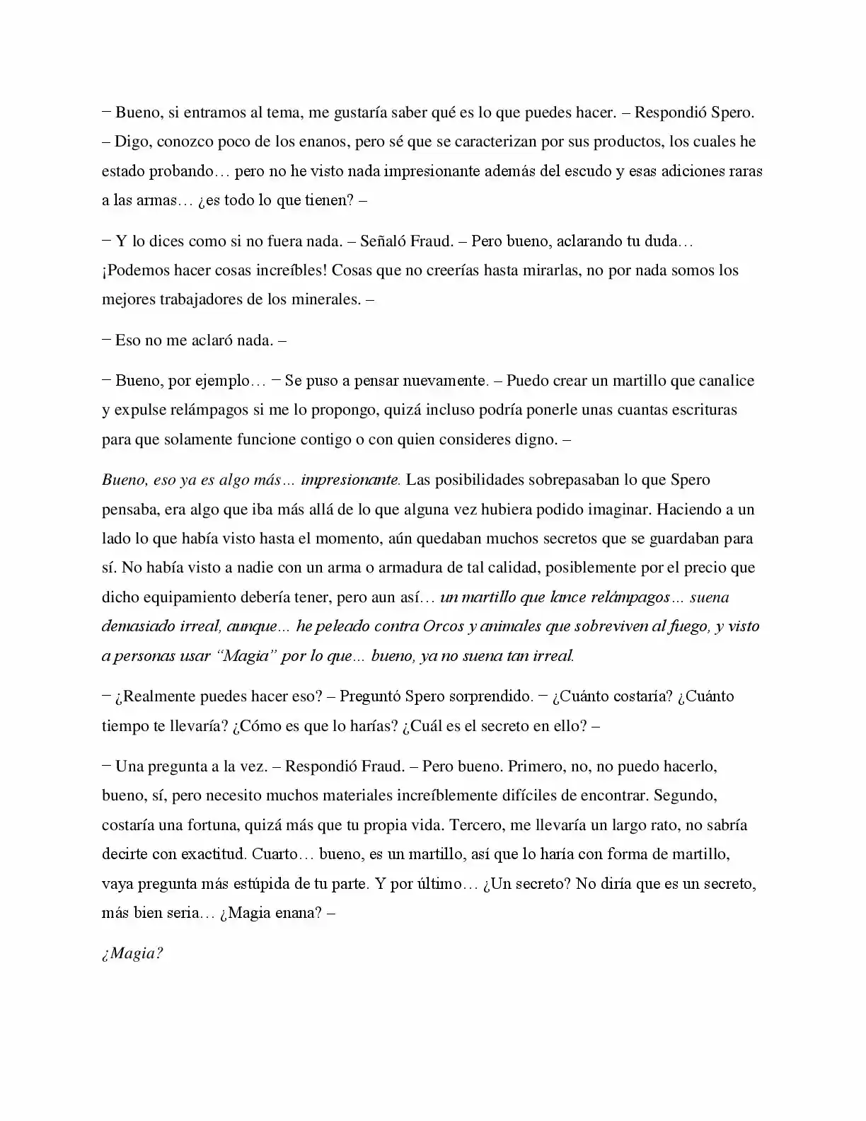 La Profecía Del Héroe (Novela) - Capítulo 27 - Página 5 - LectorTMOo