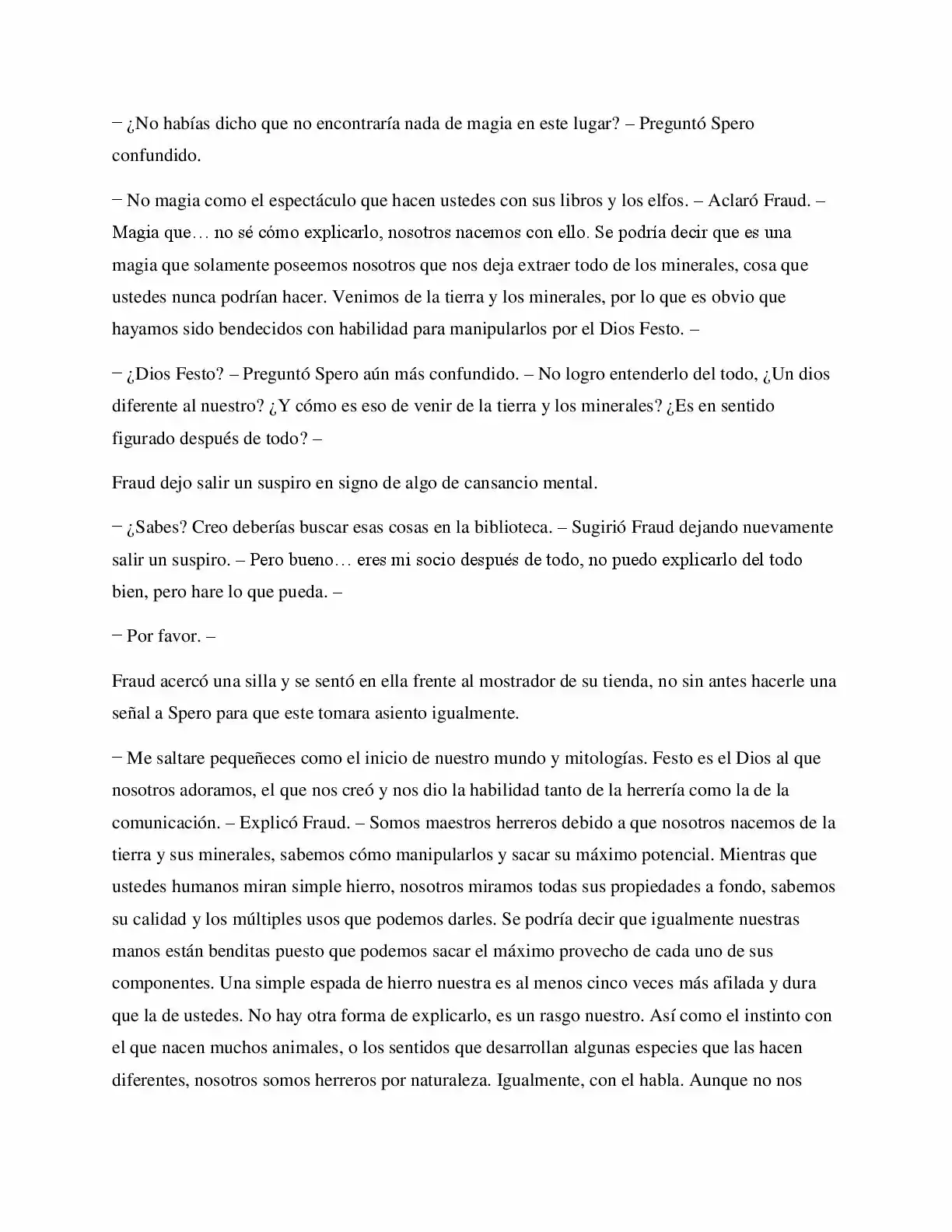 La Profecía Del Héroe (Novela) - Capítulo 27 - Página 6 - LectorTMOo