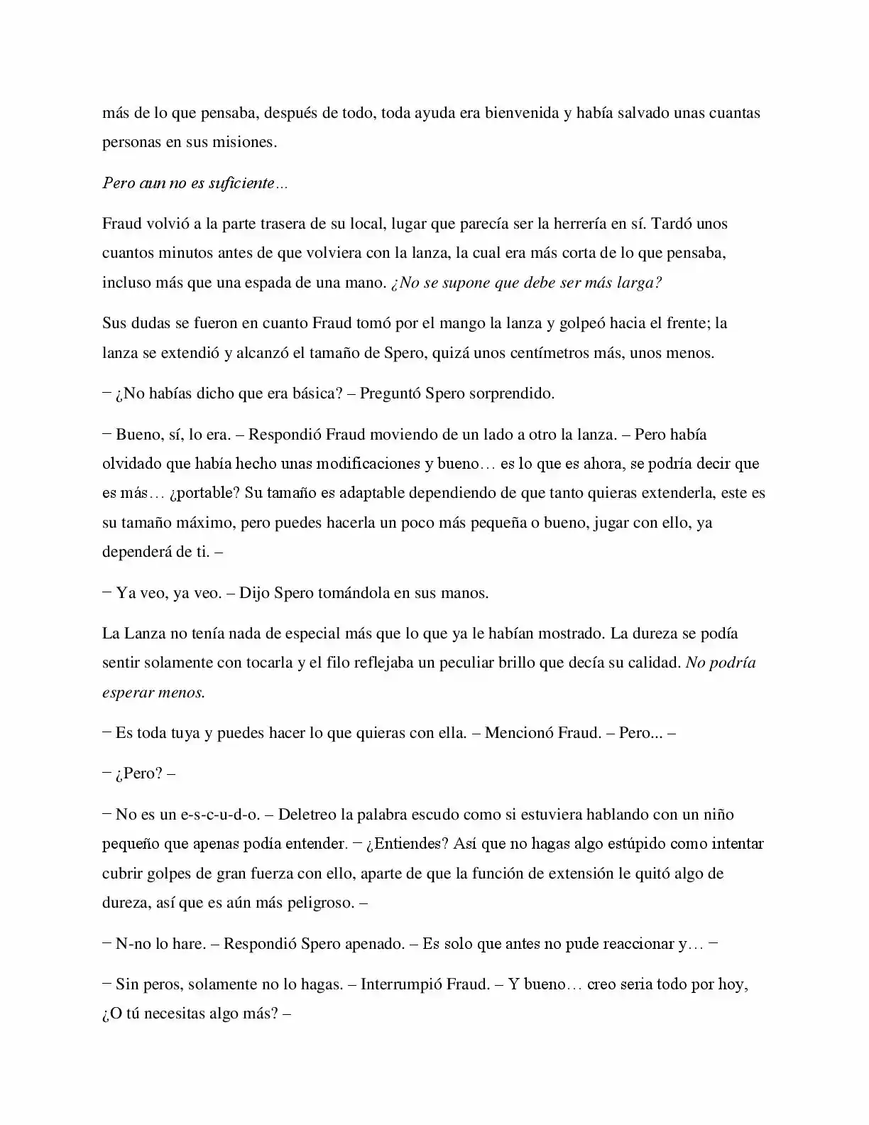 La Profecía Del Héroe (Novela) - Capítulo 27 - Página 10 - LectorTMOo