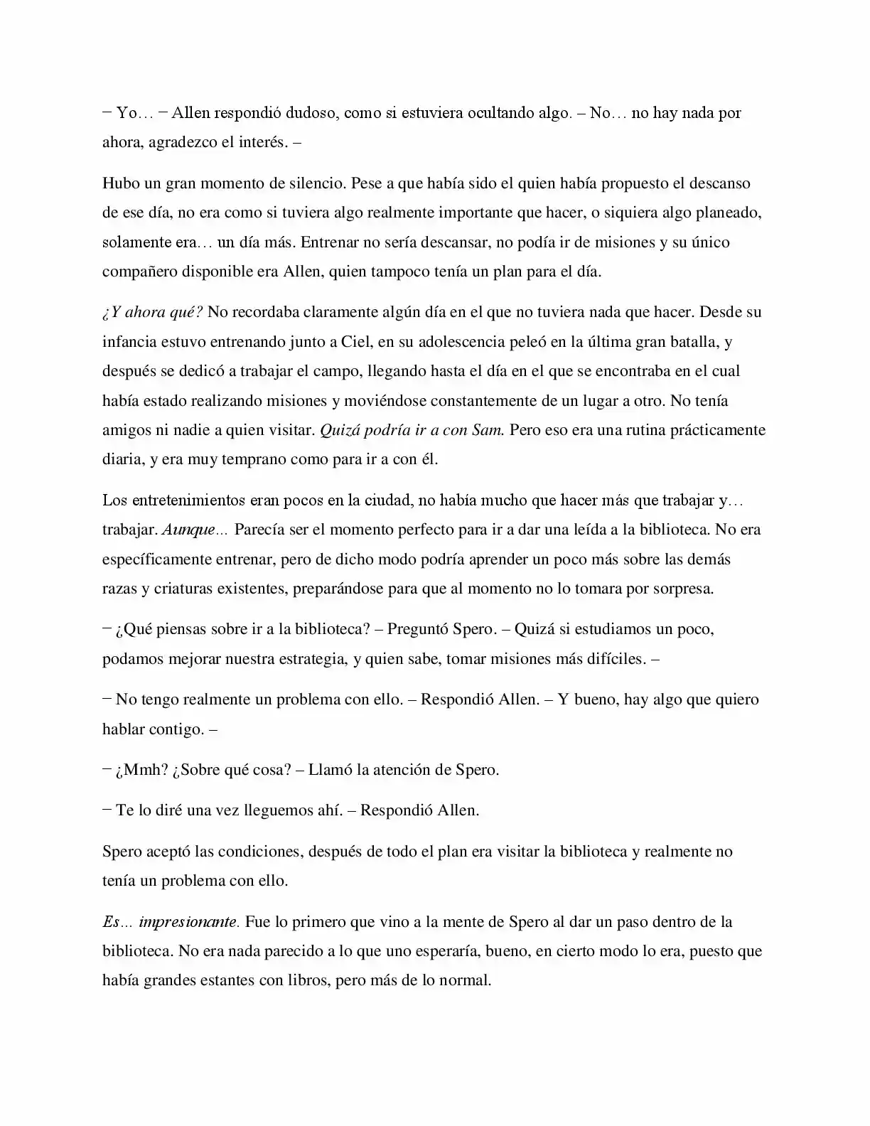 La Profecía Del Héroe (Novela) - Capítulo 27 - Página 12 - LectorTMOo