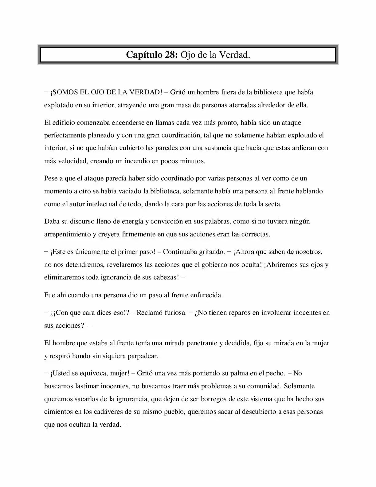 La Profecía Del Héroe (Novela) - Capítulo 28 - Página 1 - LectorTMOo