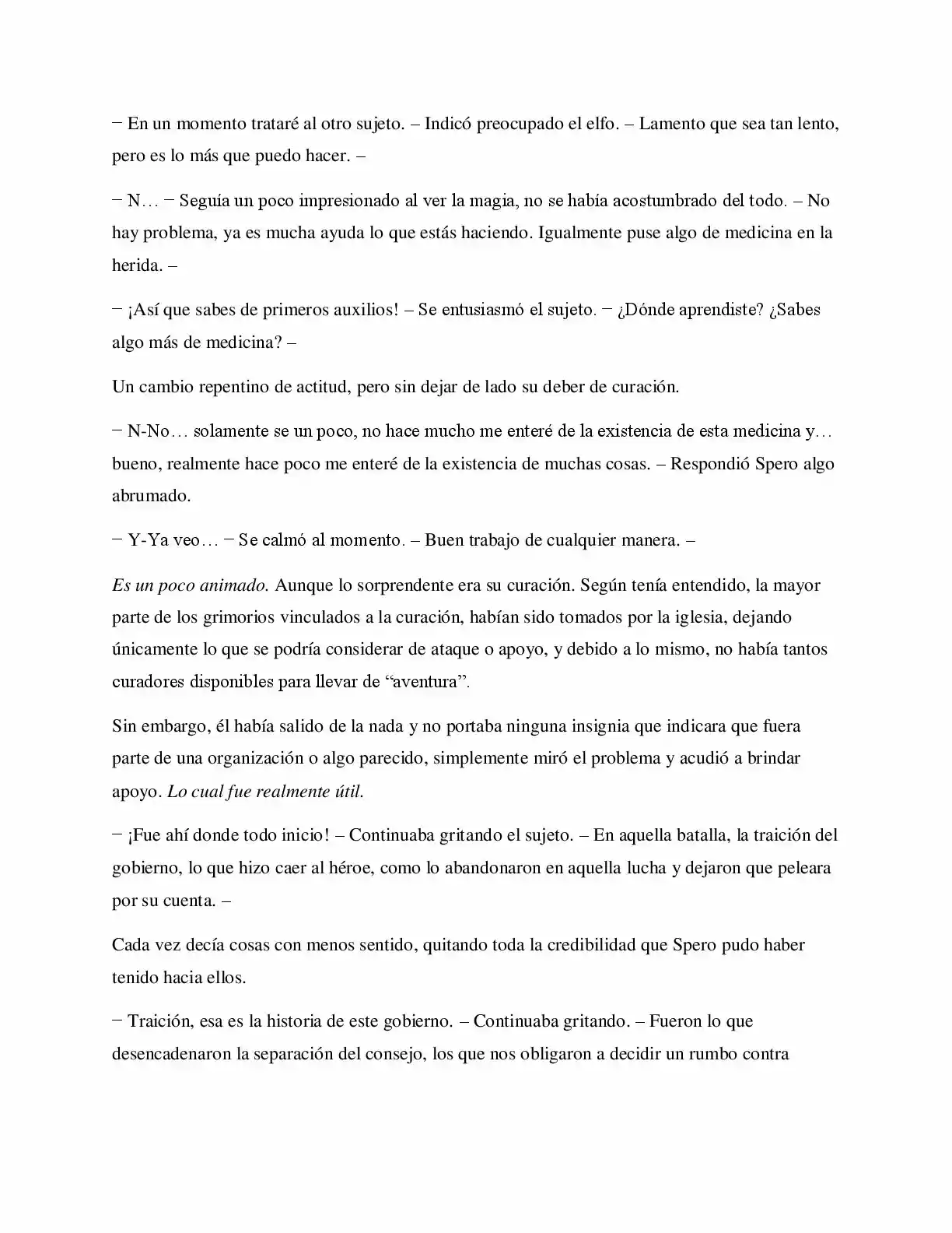 La Profecía Del Héroe (Novela) - Capítulo 28 - Página 6 - LectorTMOo