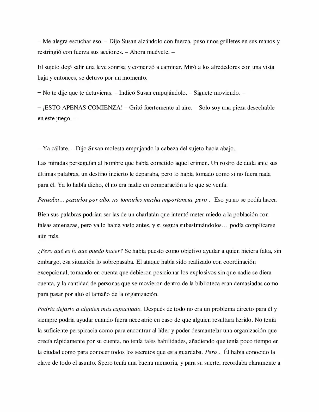 La Profecía Del Héroe (Novela) - Capítulo 28 - Página 8 - LectorTMOo
