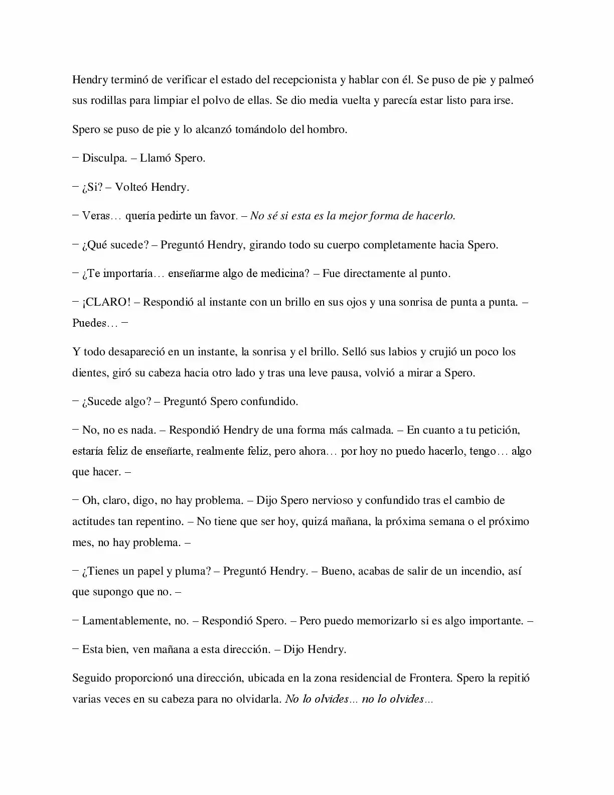 La Profecía Del Héroe (Novela) - Capítulo 28 - Página 15 - LectorTMOo