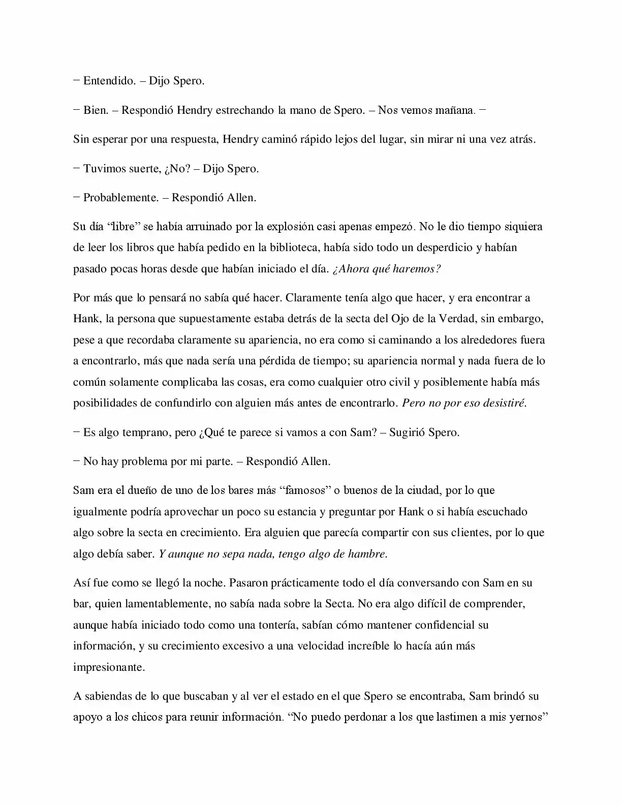 La Profecía Del Héroe (Novela) - Capítulo 28 - Página 16 - LectorTMOo