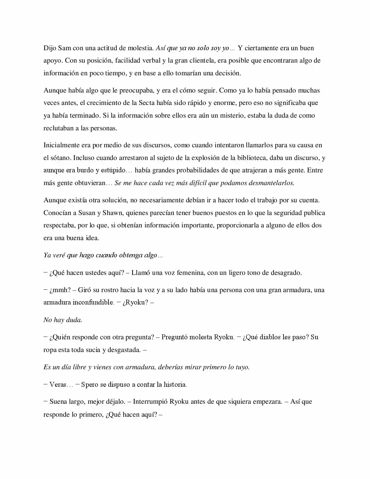 La Profecía Del Héroe (Novela) - Capítulo 28 - Página 17 - LectorTMOo