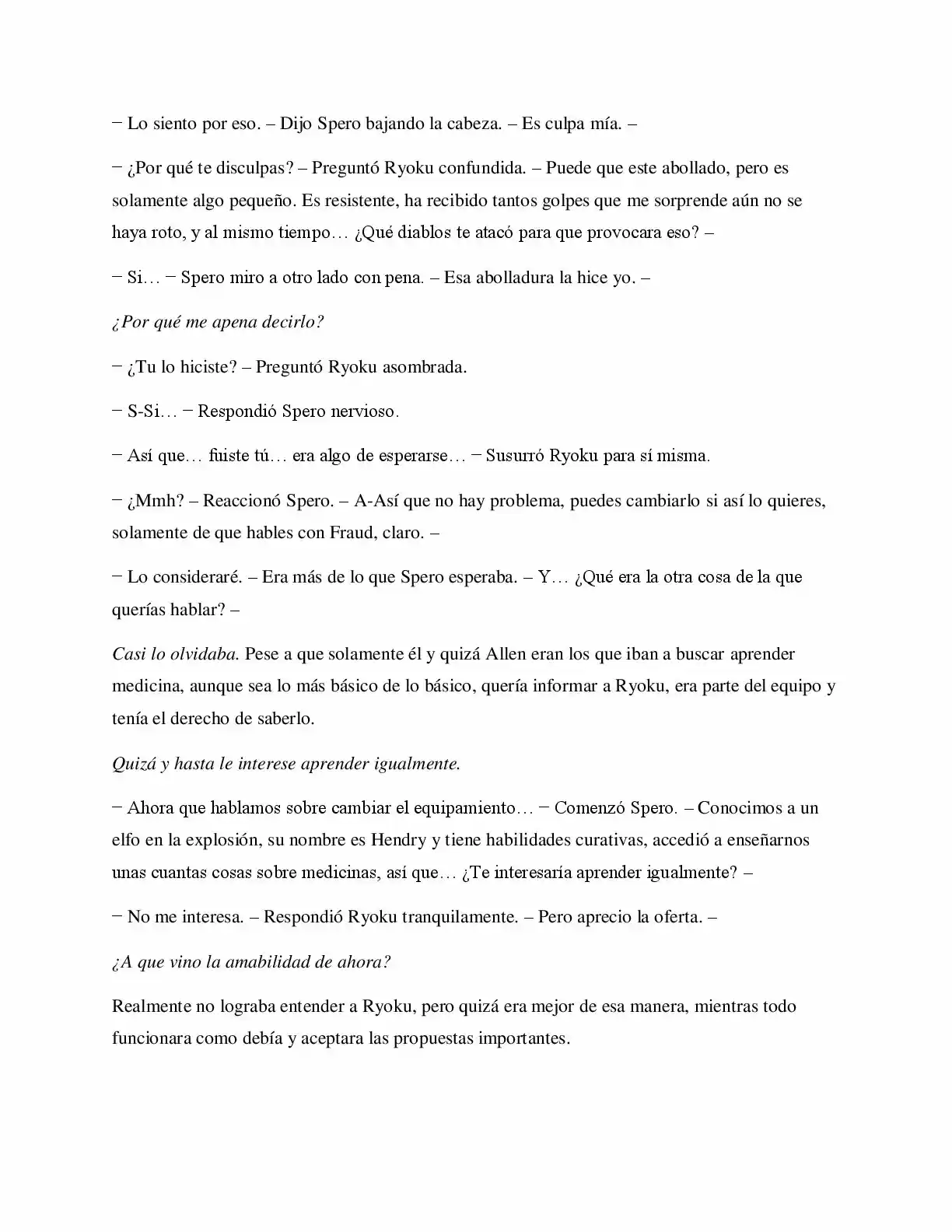 La Profecía Del Héroe (Novela) - Capítulo 29 - Página 10 - LectorTMOo