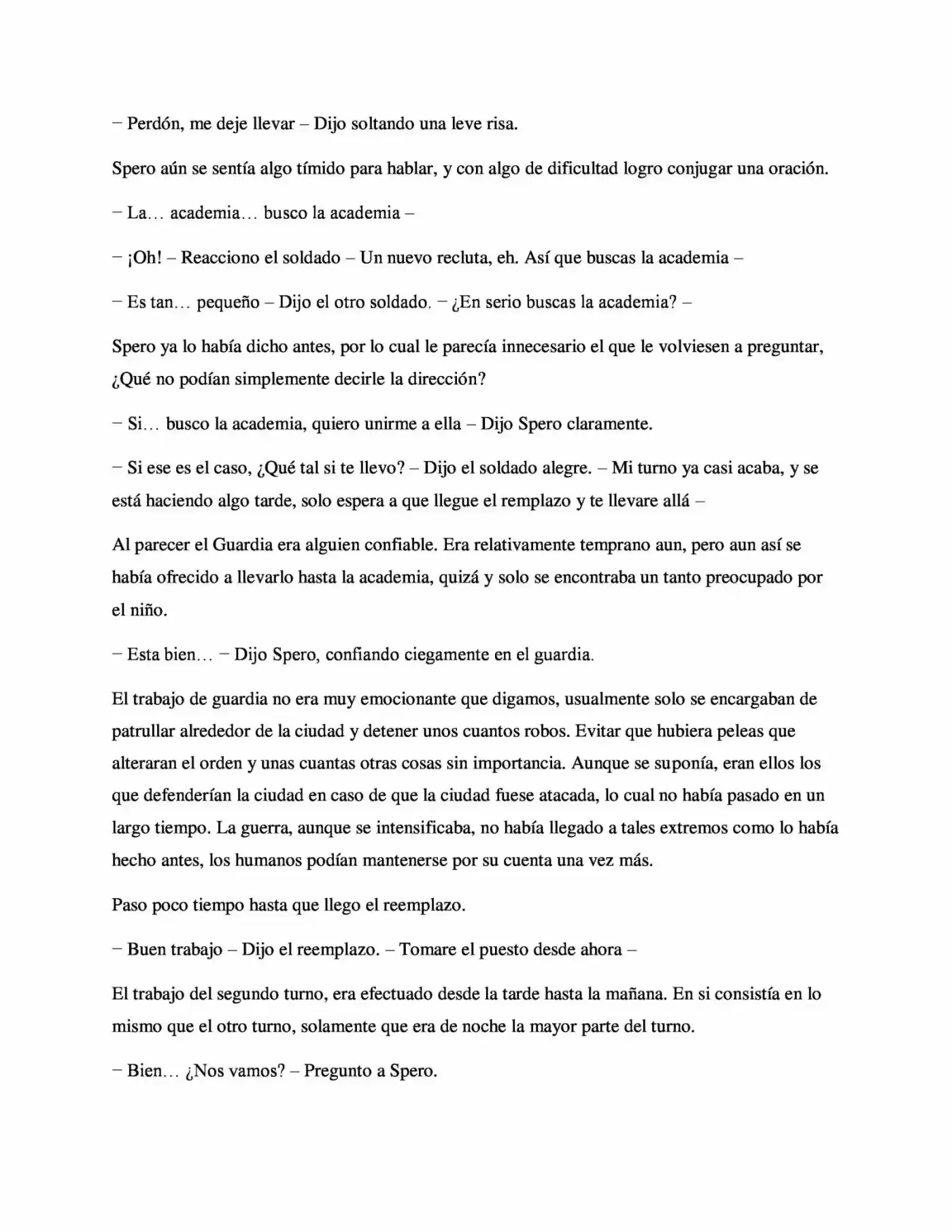 La Profecía Del Héroe (Novela) - Capítulo 3 - Página 3 - LectorTMOo