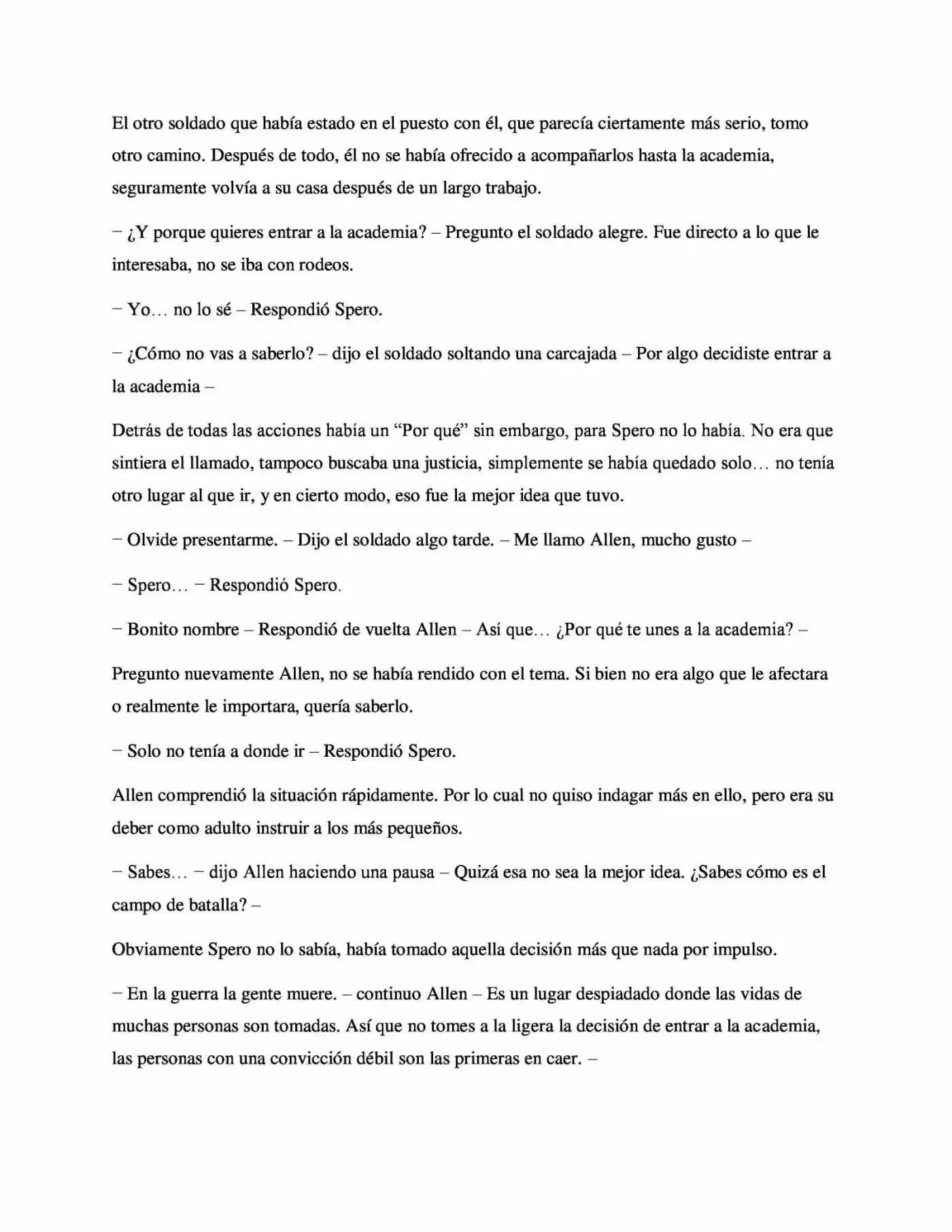 La Profecía Del Héroe (Novela) - Capítulo 3 - Página 4 - LectorTMOo