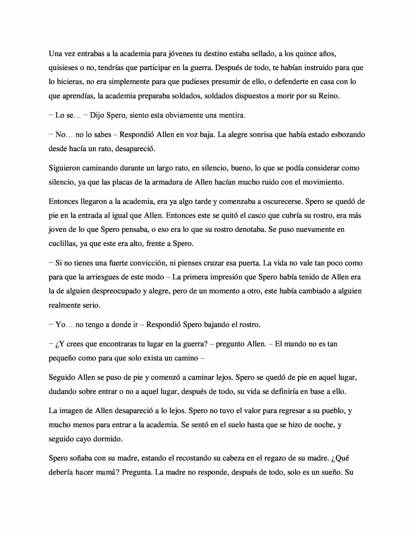 La Profecía Del Héroe (Novela) - Capítulo 3 - Página 5 - LectorTMOo