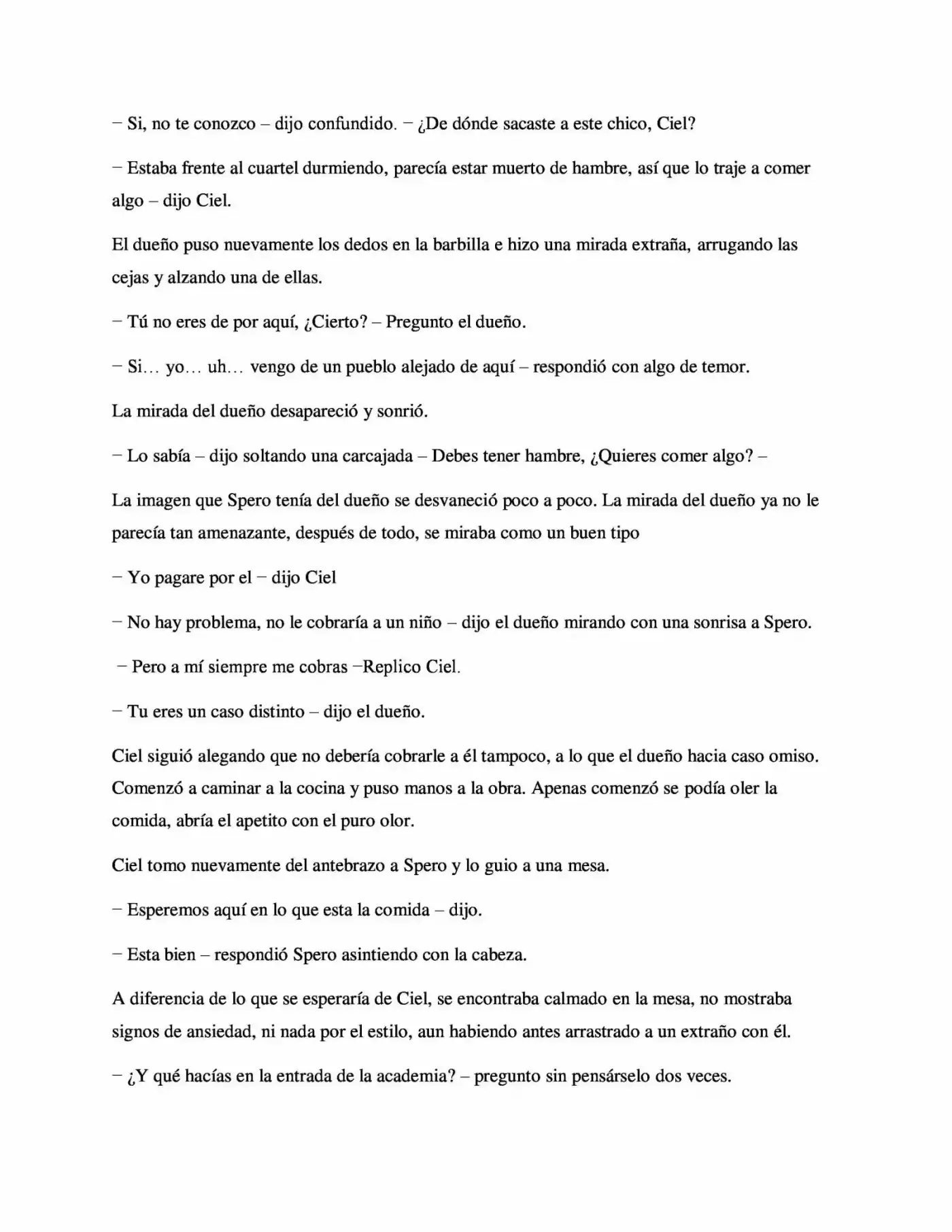 La Profecía Del Héroe (Novela) - Capítulo 3 - Página 8 - LectorTMOo
