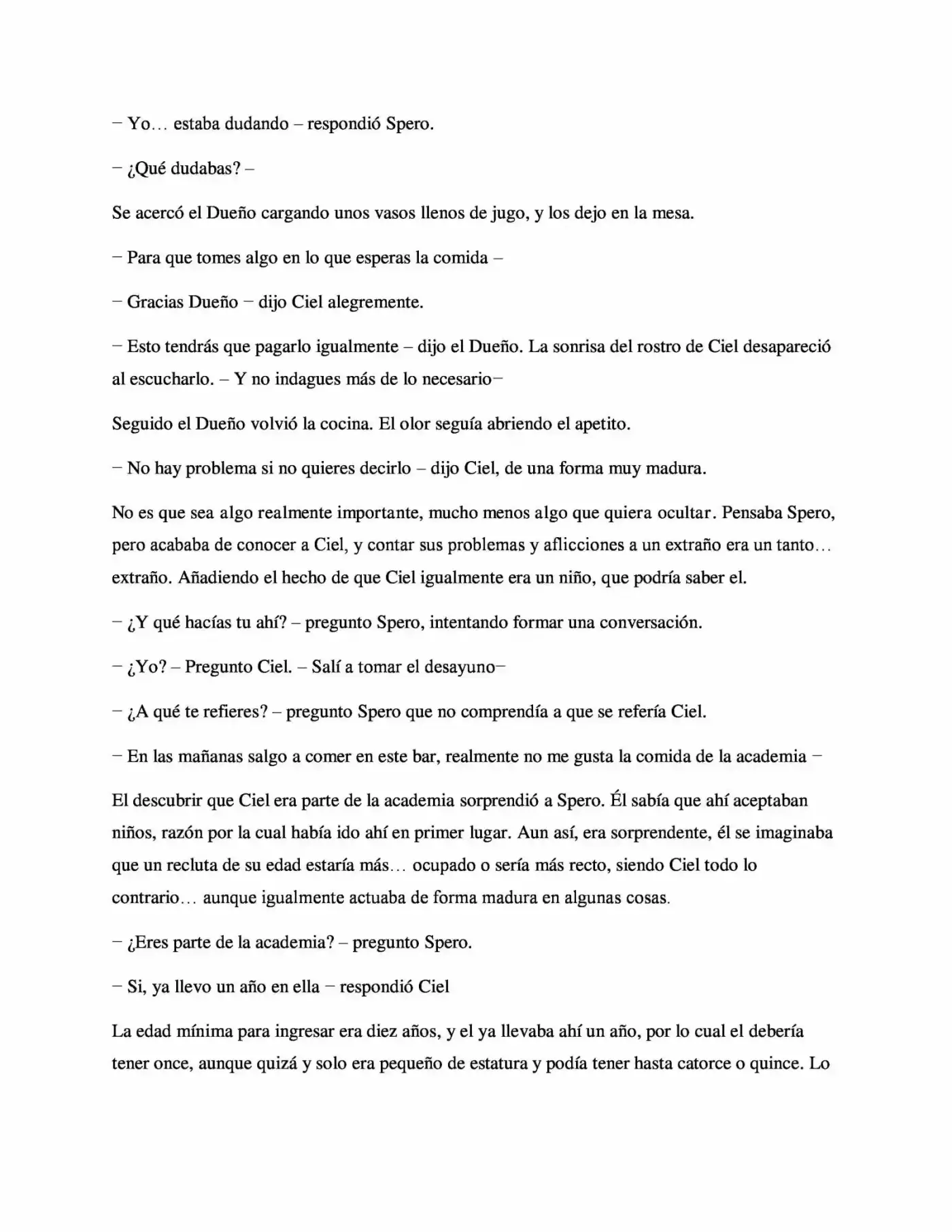 La Profecía Del Héroe (Novela) - Capítulo 3 - Página 9 - LectorTMOo