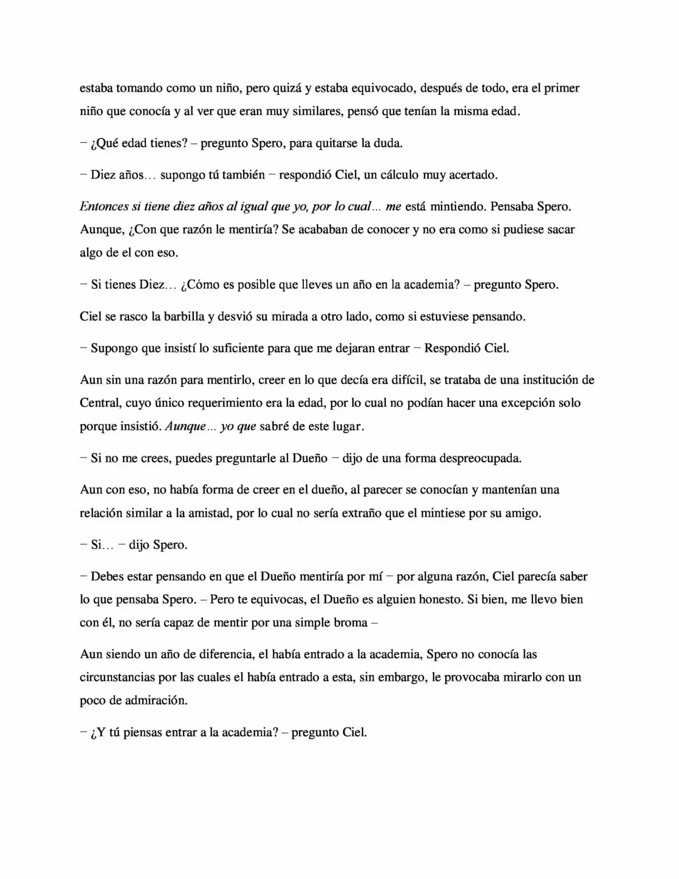 La Profecía Del Héroe (Novela) - Capítulo 3 - Página 10 - LectorTMOo