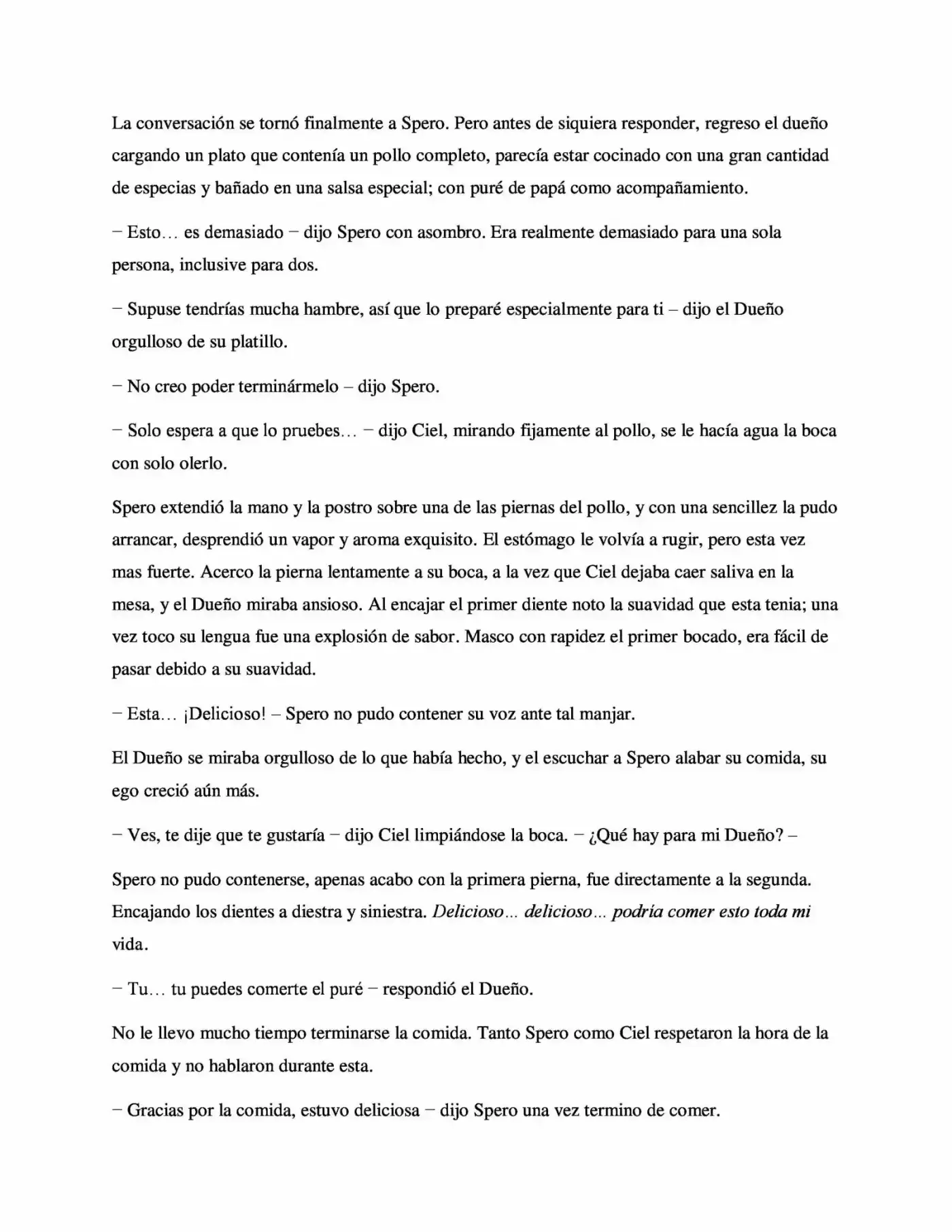 La Profecía Del Héroe (Novela) - Capítulo 3 - Página 11 - LectorTMOo