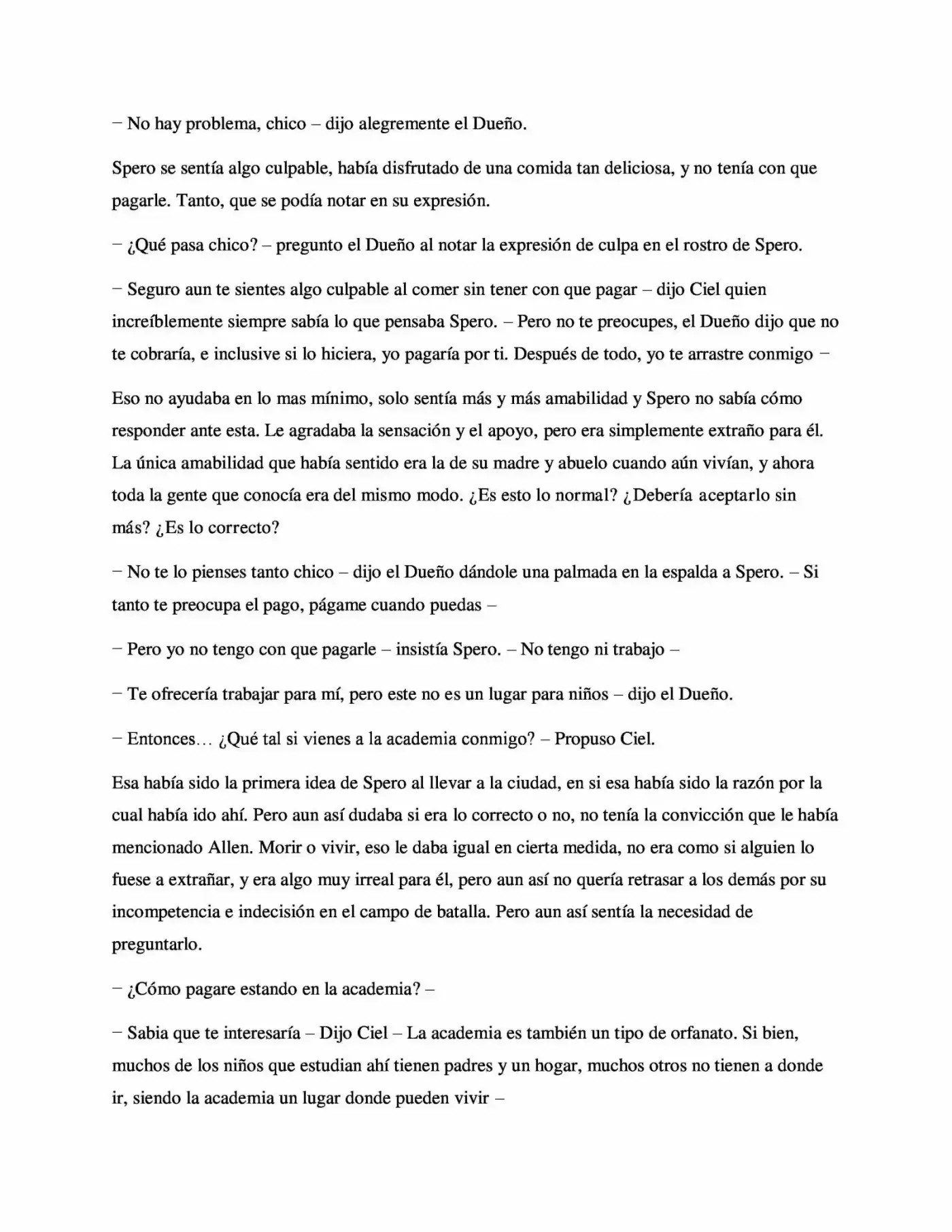 La Profecía Del Héroe (Novela) - Capítulo 3 - Página 12 - LectorTMOo