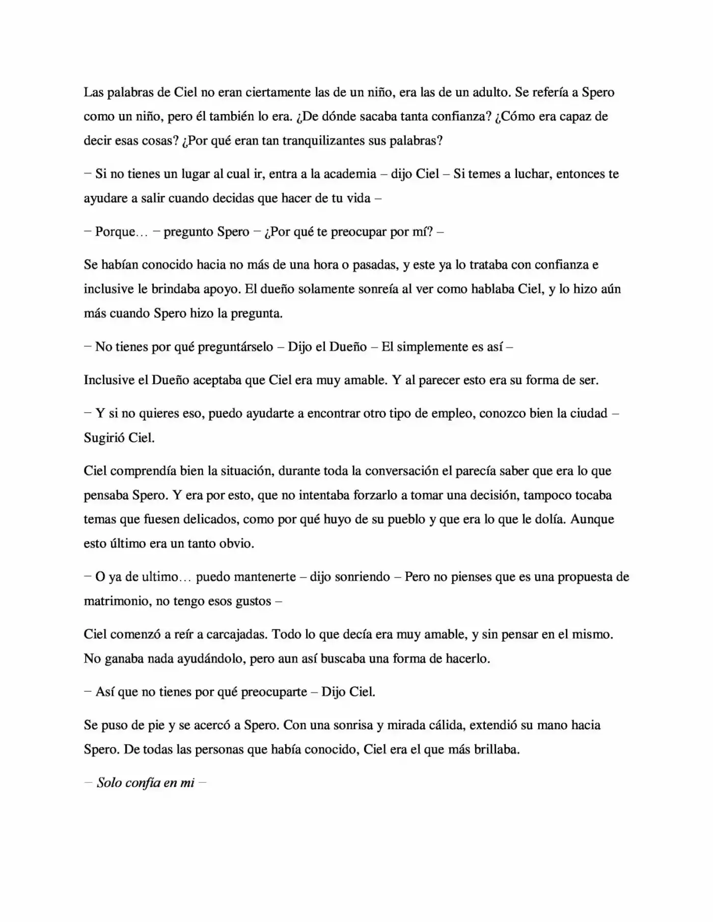 La Profecía Del Héroe (Novela) - Capítulo 3 - Página 15 - LectorTMOo