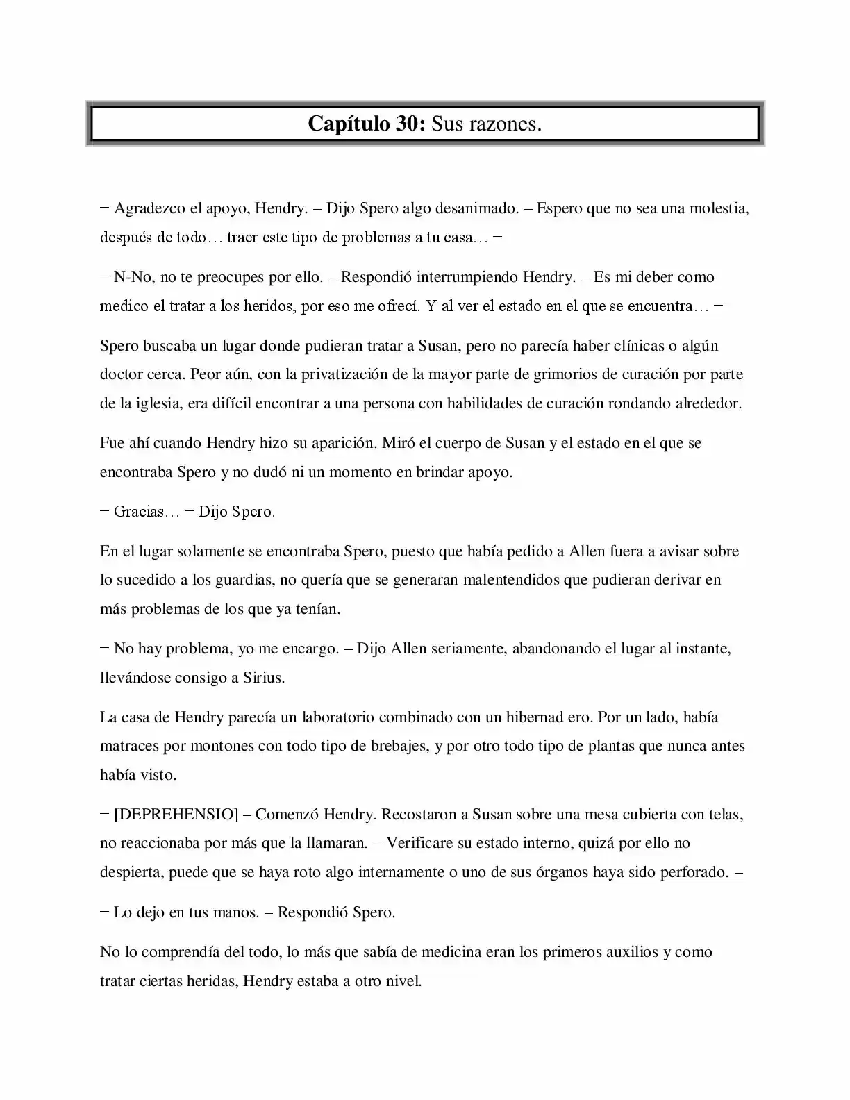 La Profecía Del Héroe (Novela) - Capítulo 30 - Página 1 - LectorTMOo