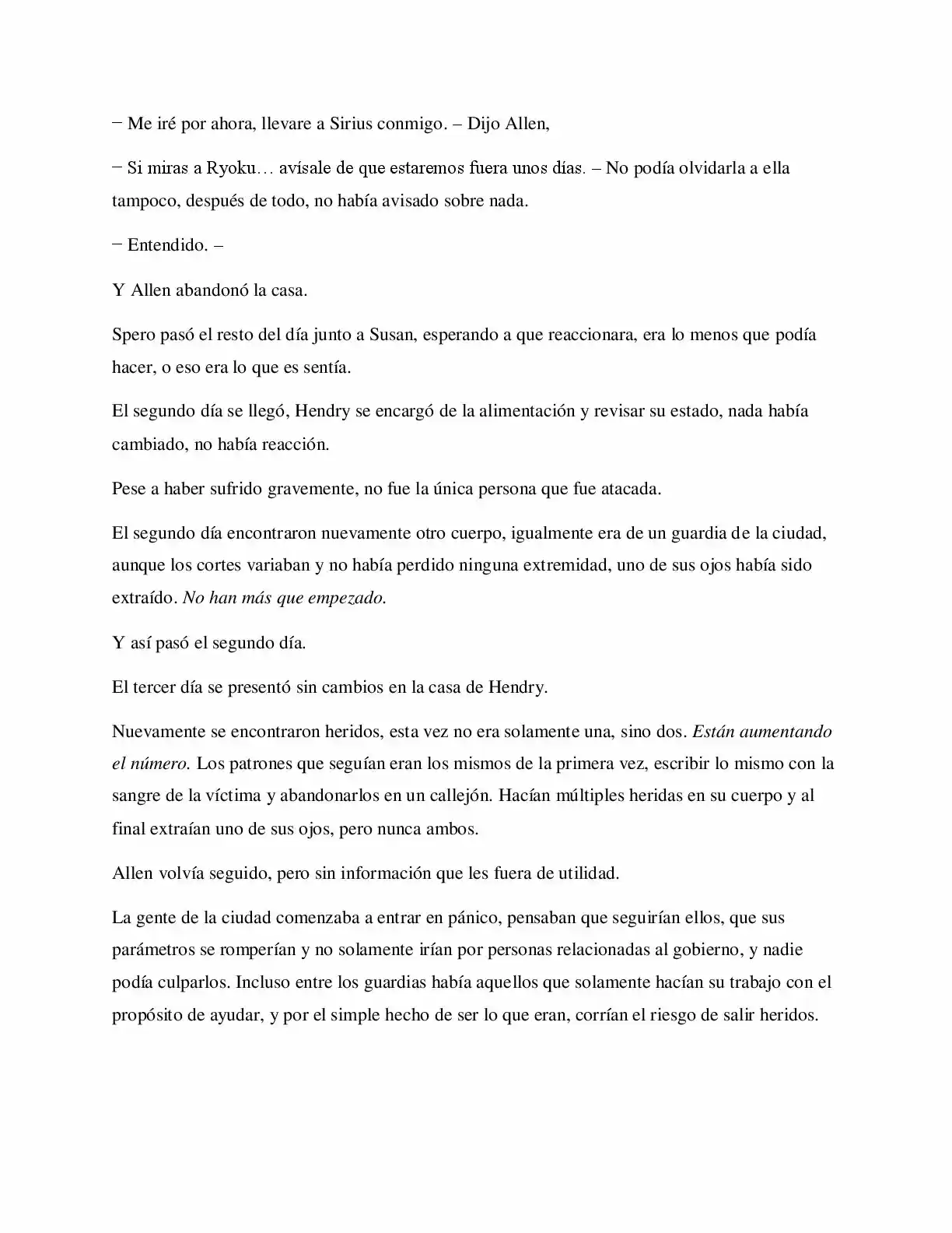 La Profecía Del Héroe (Novela) - Capítulo 30 - Página 7 - LectorTMOo