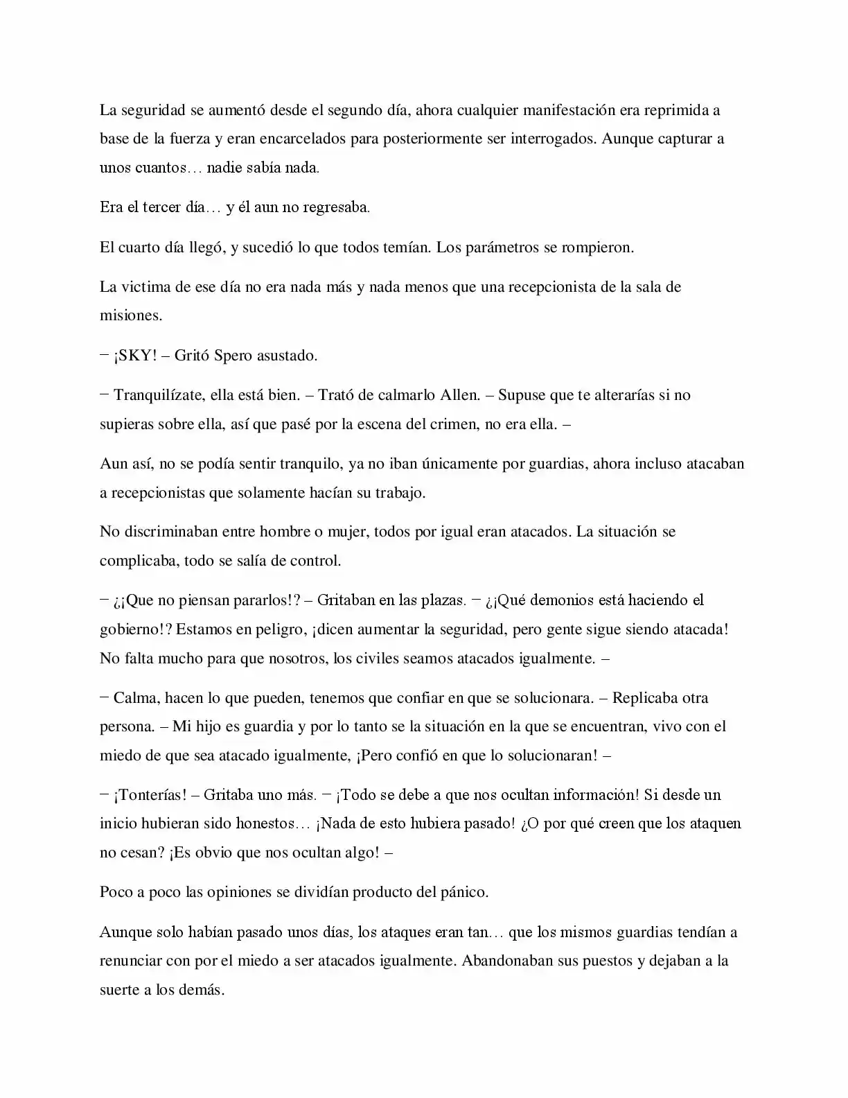 La Profecía Del Héroe (Novela) - Capítulo 30 - Página 8 - LectorTMOo