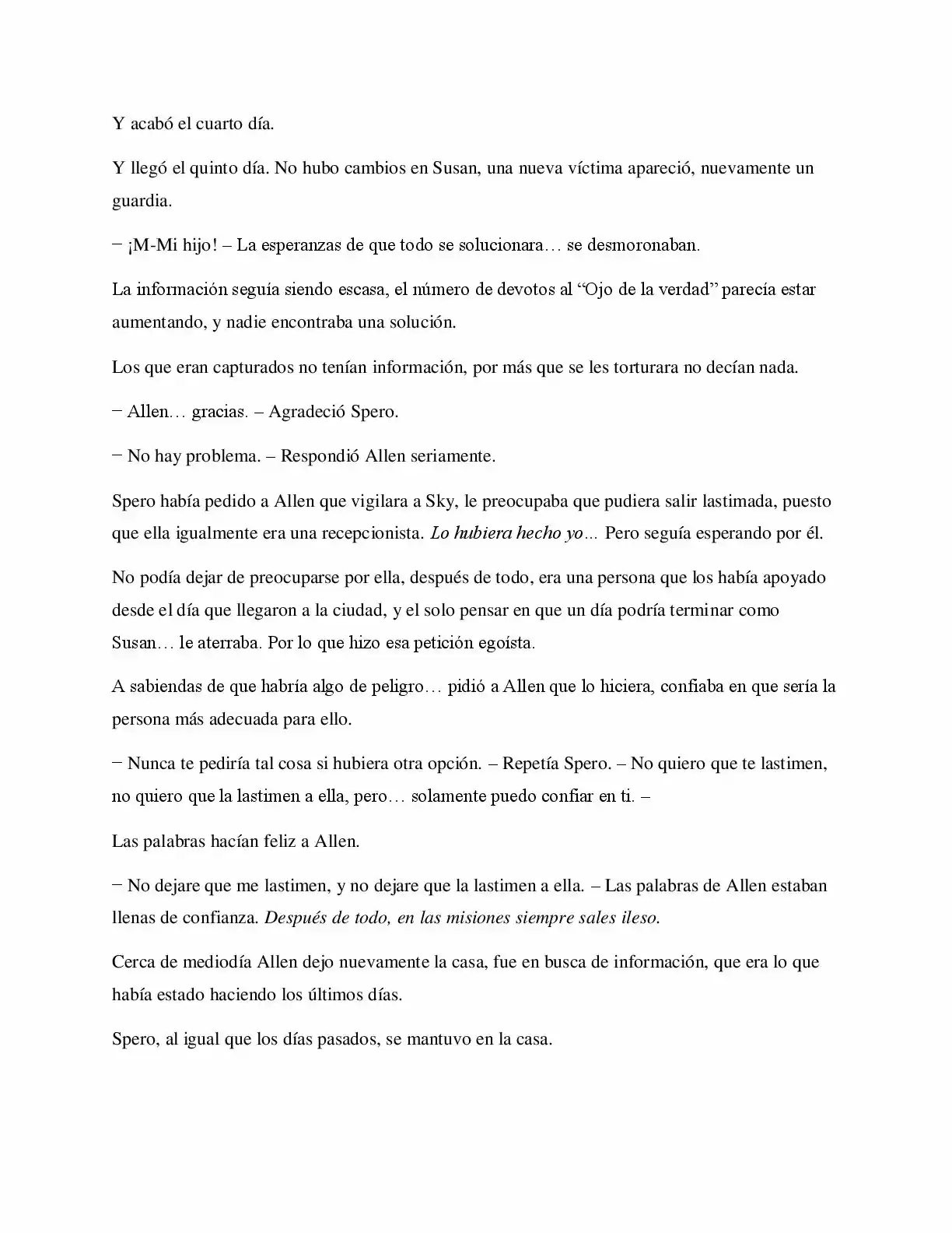 La Profecía Del Héroe (Novela) - Capítulo 30 - Página 9 - LectorTMOo