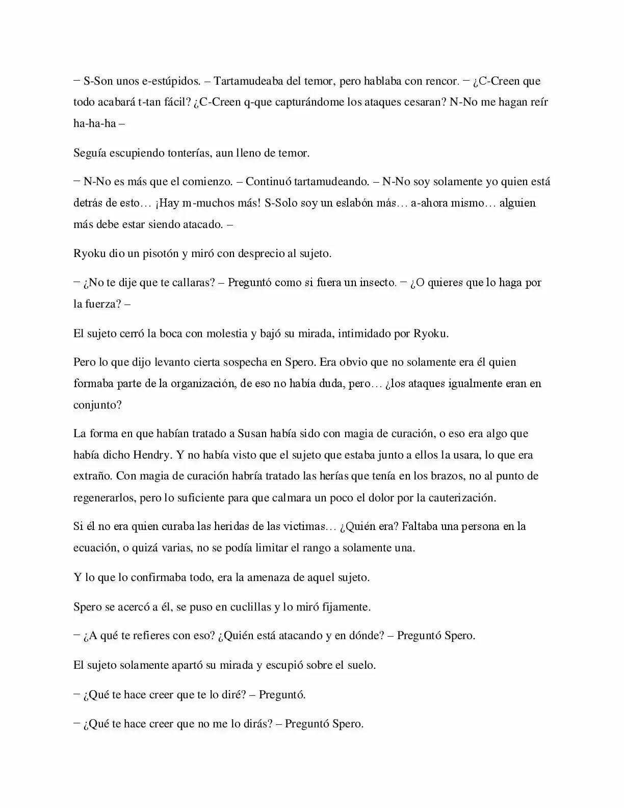 La Profecía Del Héroe (Novela) - Capítulo 31 - Página 8 - LectorTMOo
