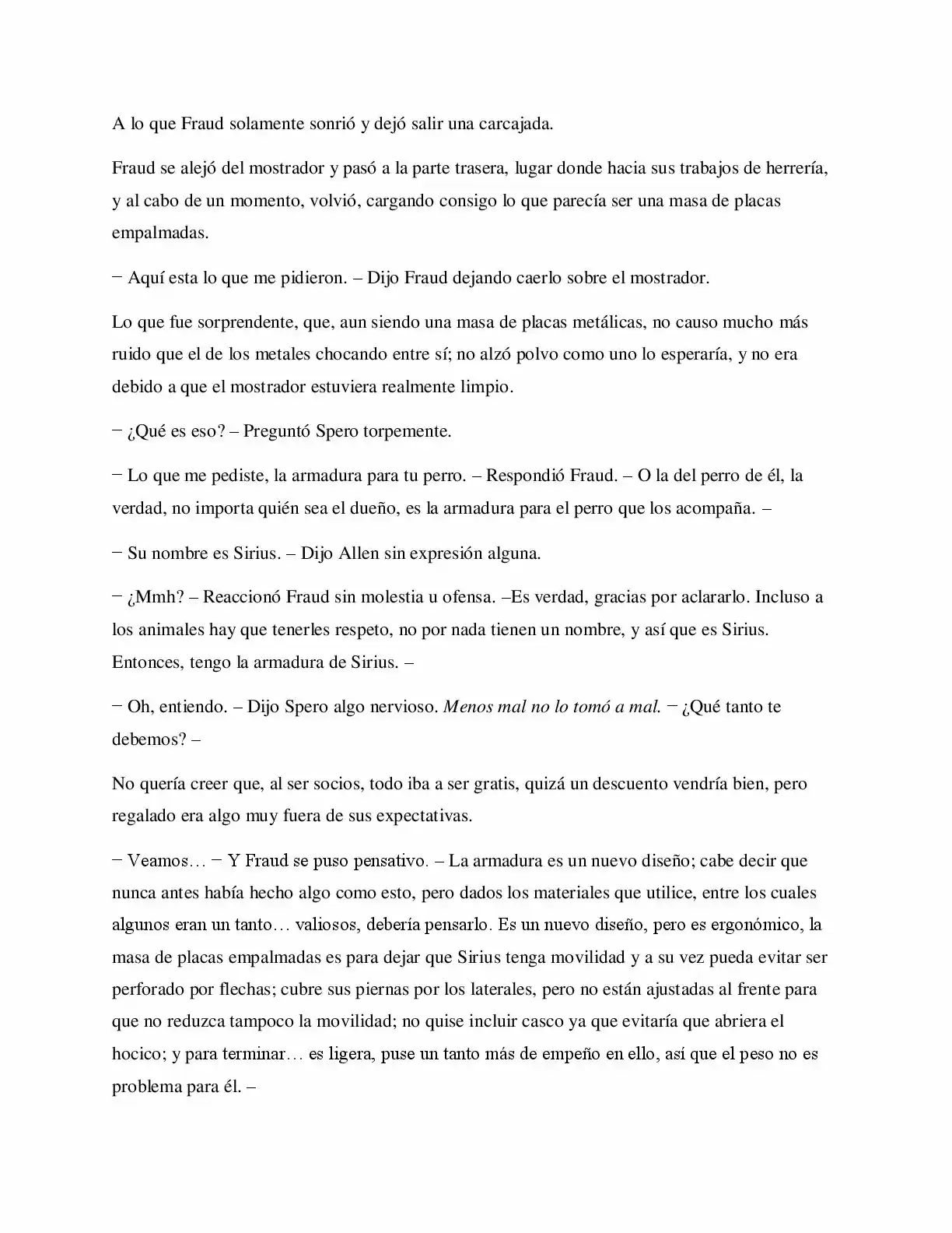 La Profecía Del Héroe (Novela) - Capítulo 32 - Página 3 - LectorTMOo