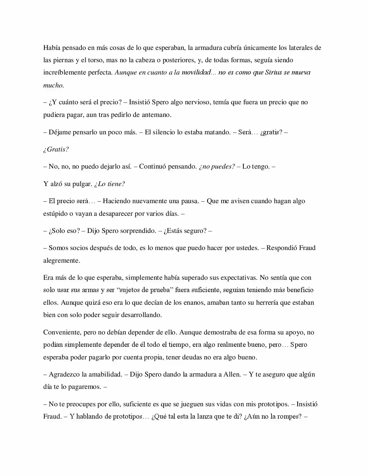La Profecía Del Héroe (Novela) - Capítulo 32 - Página 4 - LectorTMOo