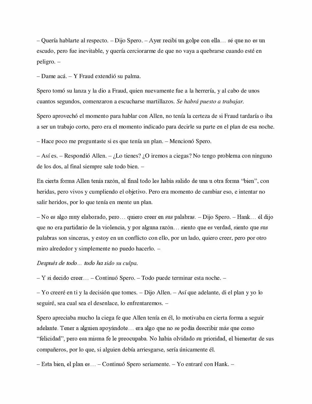 La Profecía Del Héroe (Novela) - Capítulo 32 - Página 5 - LectorTMOo