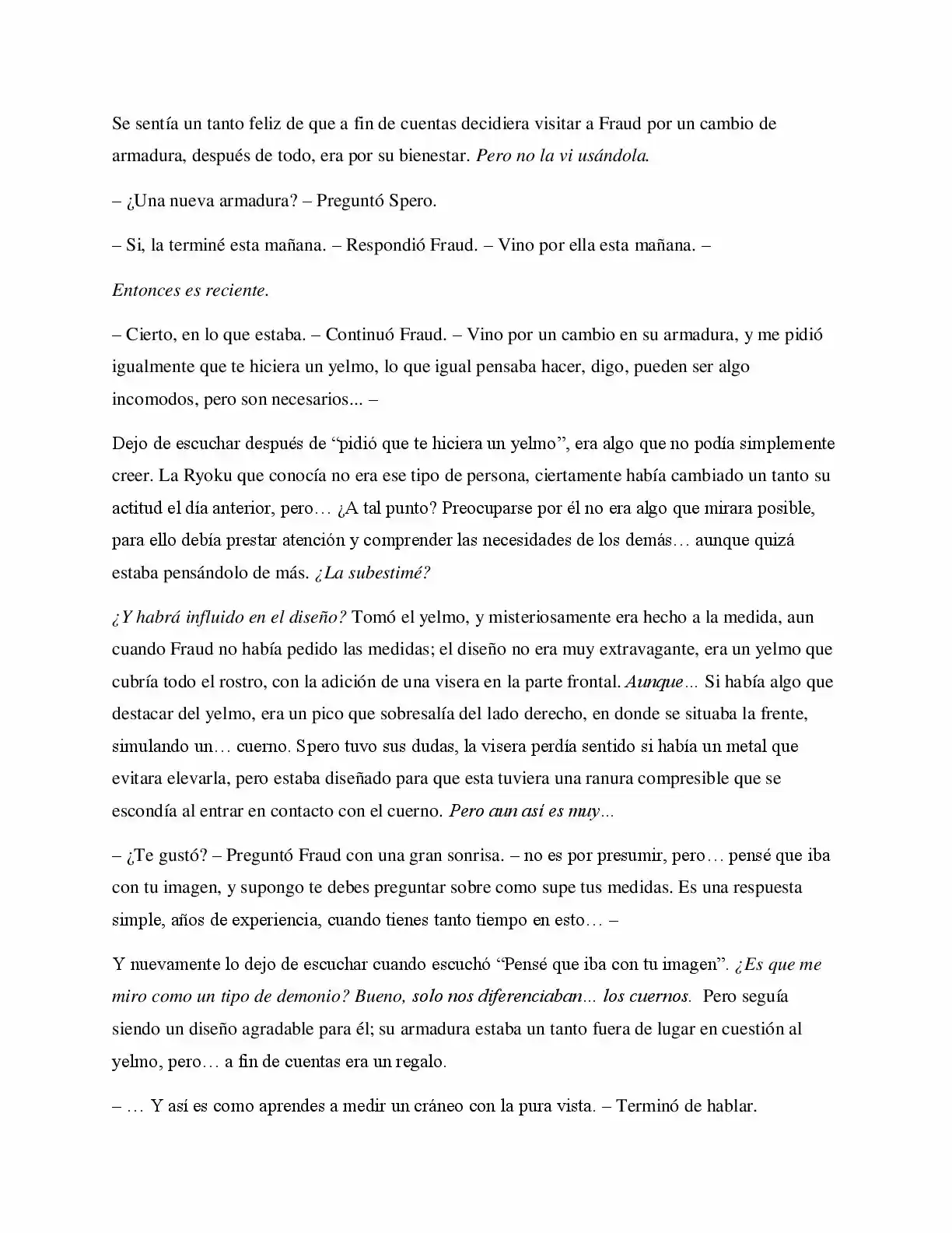 La Profecía Del Héroe (Novela) - Capítulo 32 - Página 8 - LectorTMOo