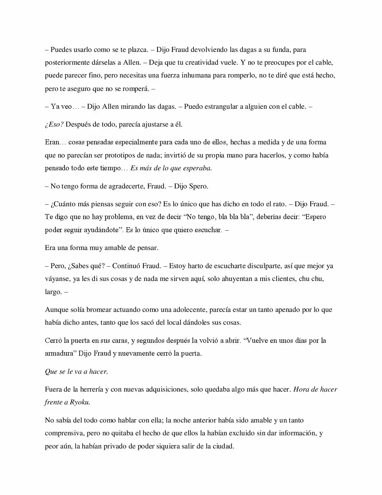 La Profecía Del Héroe (Novela) - Capítulo 32 - Página 10 - LectorTMOo
