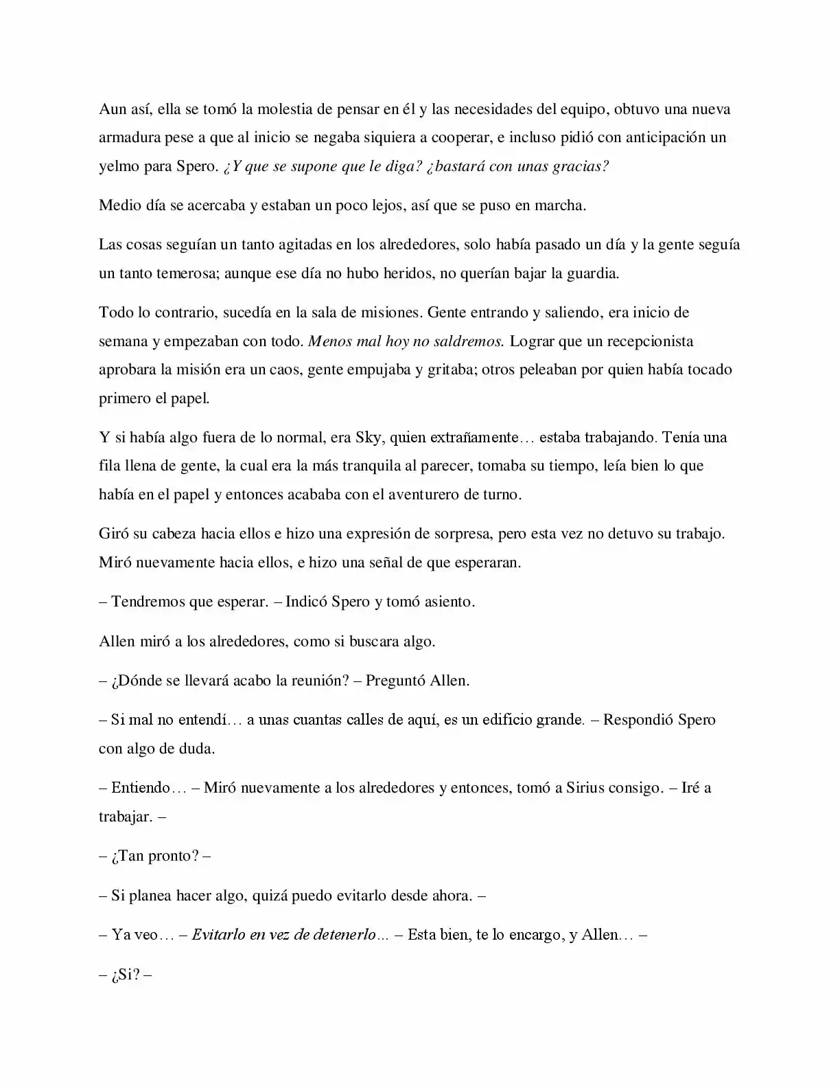 La Profecía Del Héroe (Novela) - Capítulo 32 - Página 11 - LectorTMOo