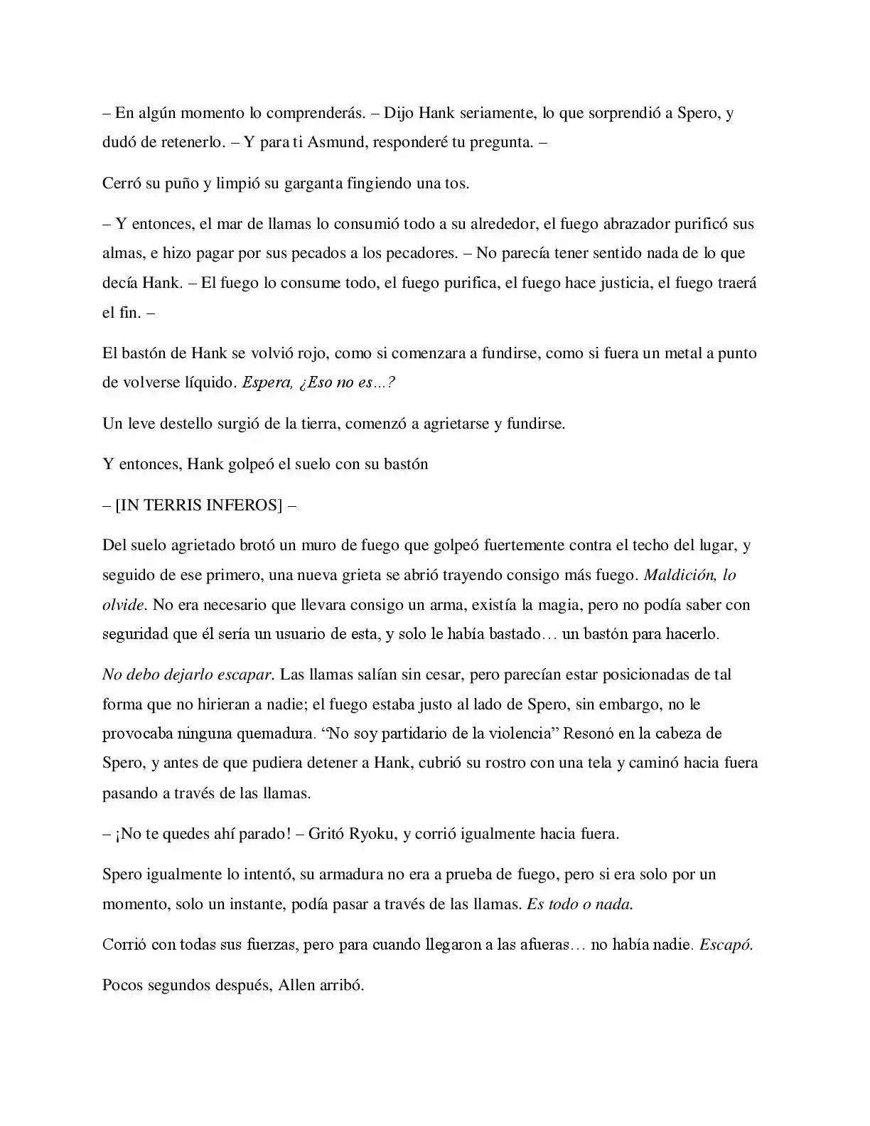 La Profecía Del Héroe (Novela) - Capítulo 32 - Página 23 - LectorTMOo
