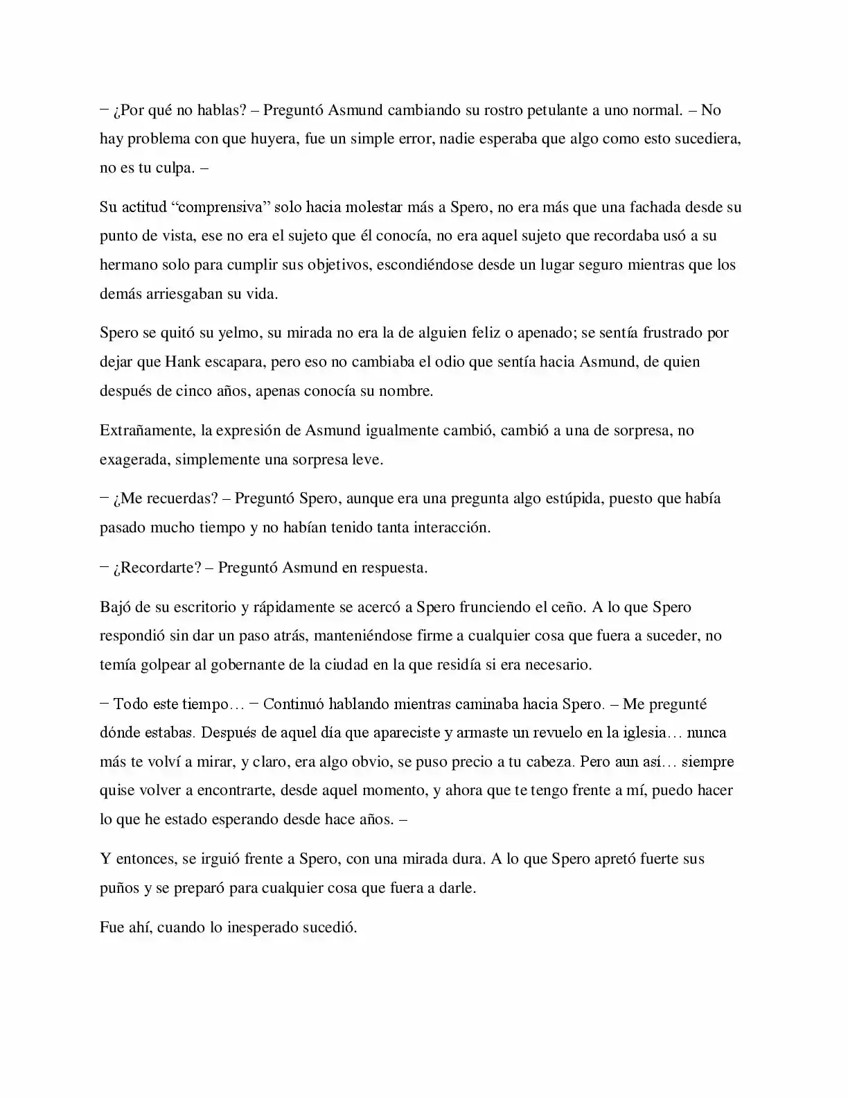 La Profecía Del Héroe (Novela) - Capítulo 33 - Página 4 - LectorTMOo